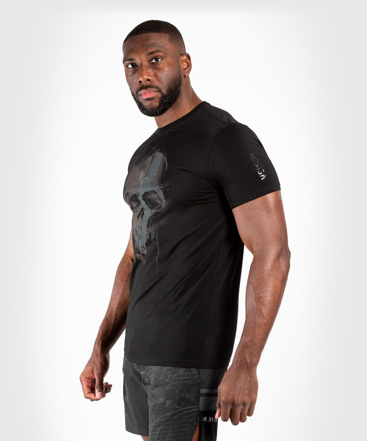 Venum Skull T-Shirt - Schwarz/Schwarz