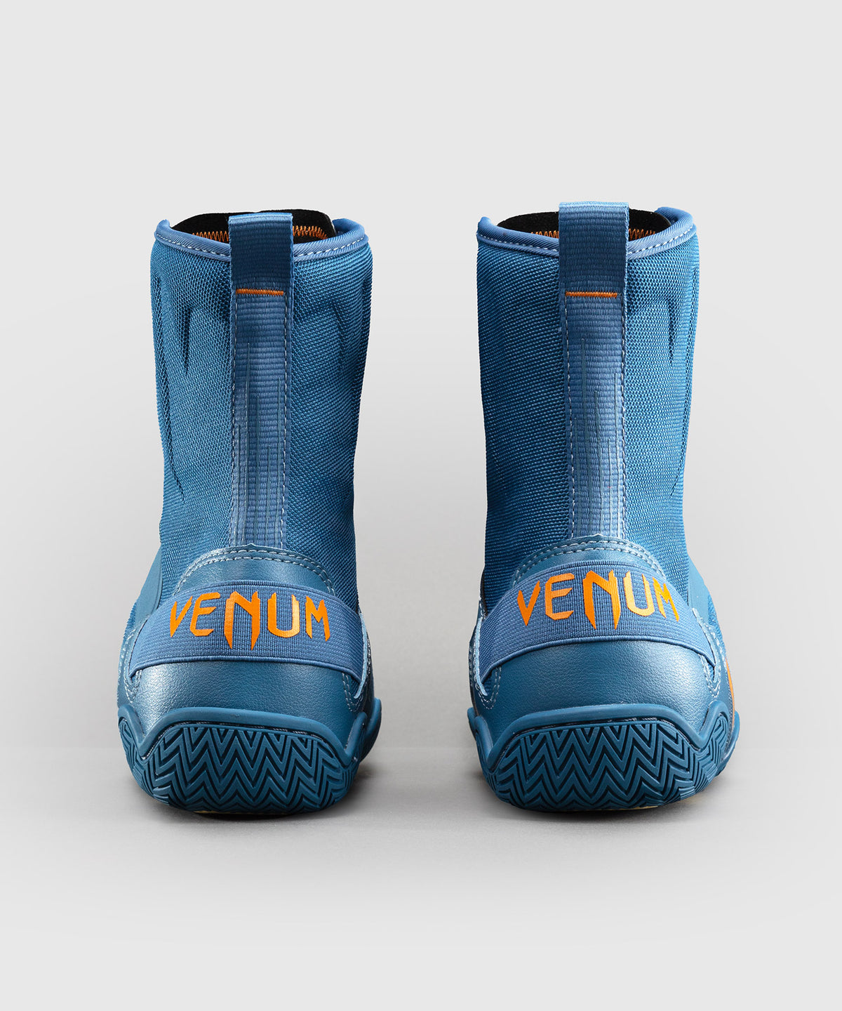 Venum Elite Neo Scarpe da Boxe – Blu Acciaio/Arancione