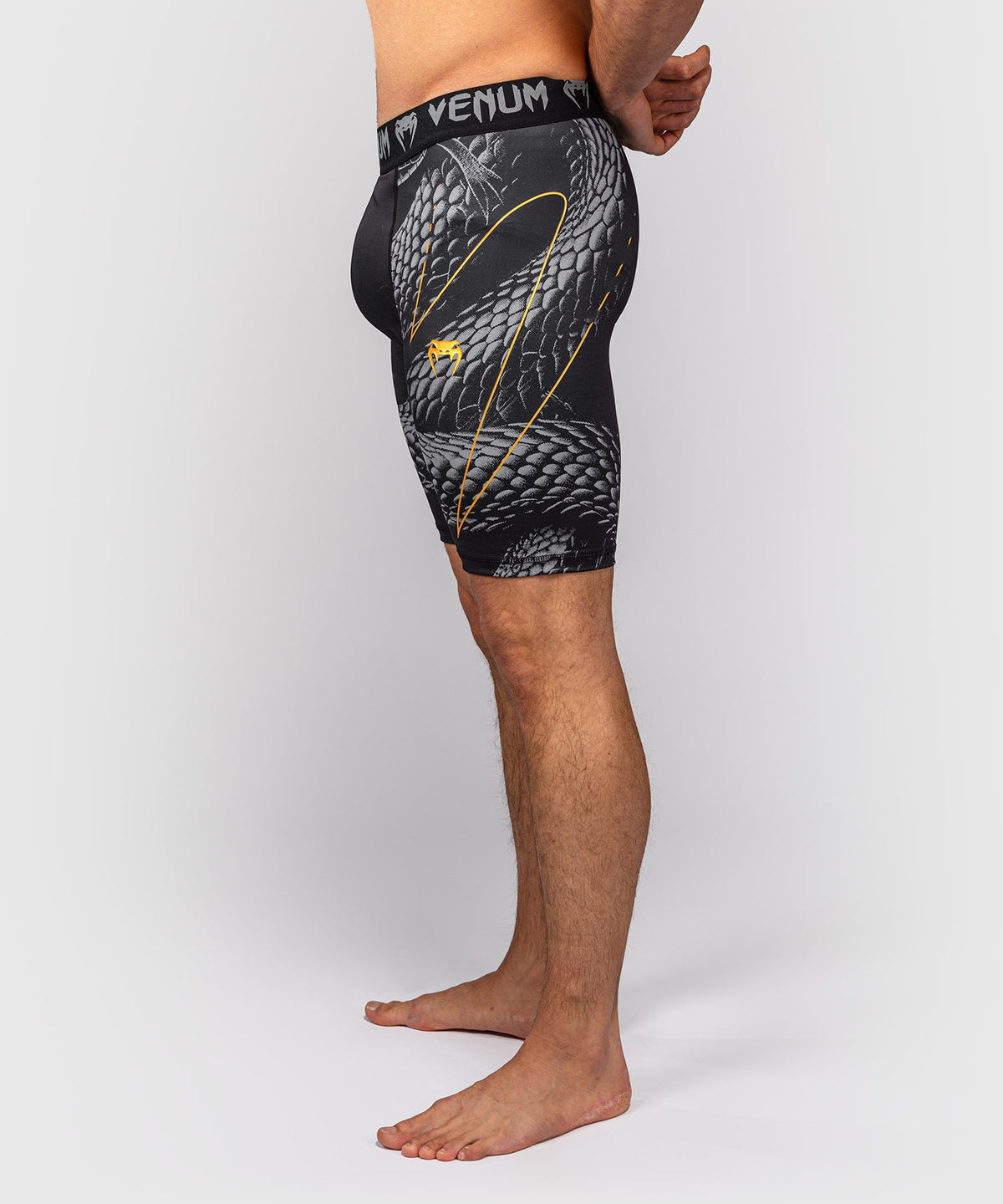 Venum Matupa Pantaloncini a Compressione - Nero/Grigio/Oro