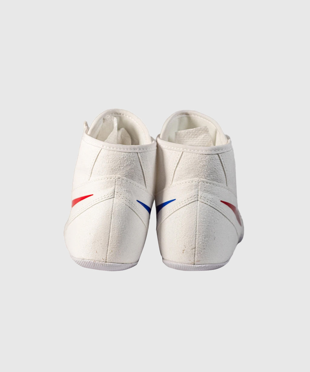 Chaussures de lutte Nike Footsweep 2 - Blanc/Rouge/Bleu