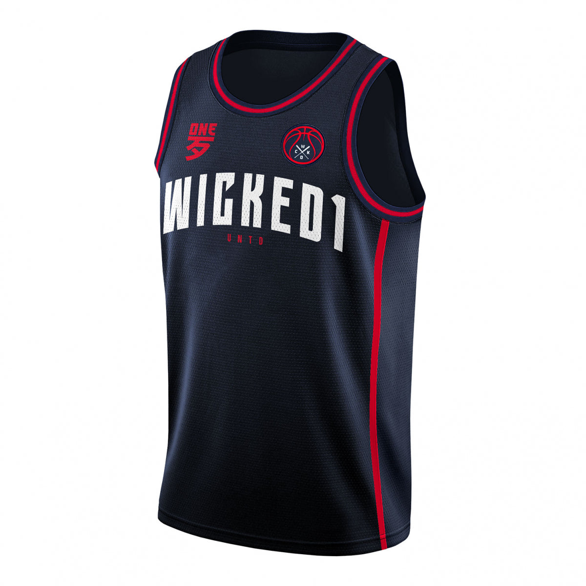 Wicked One All Stars Canotta - Blu Marino/Rosso