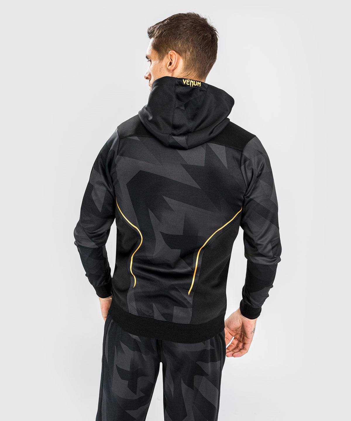 Sudadera con Capucha Venum Razor - Negro/Oro