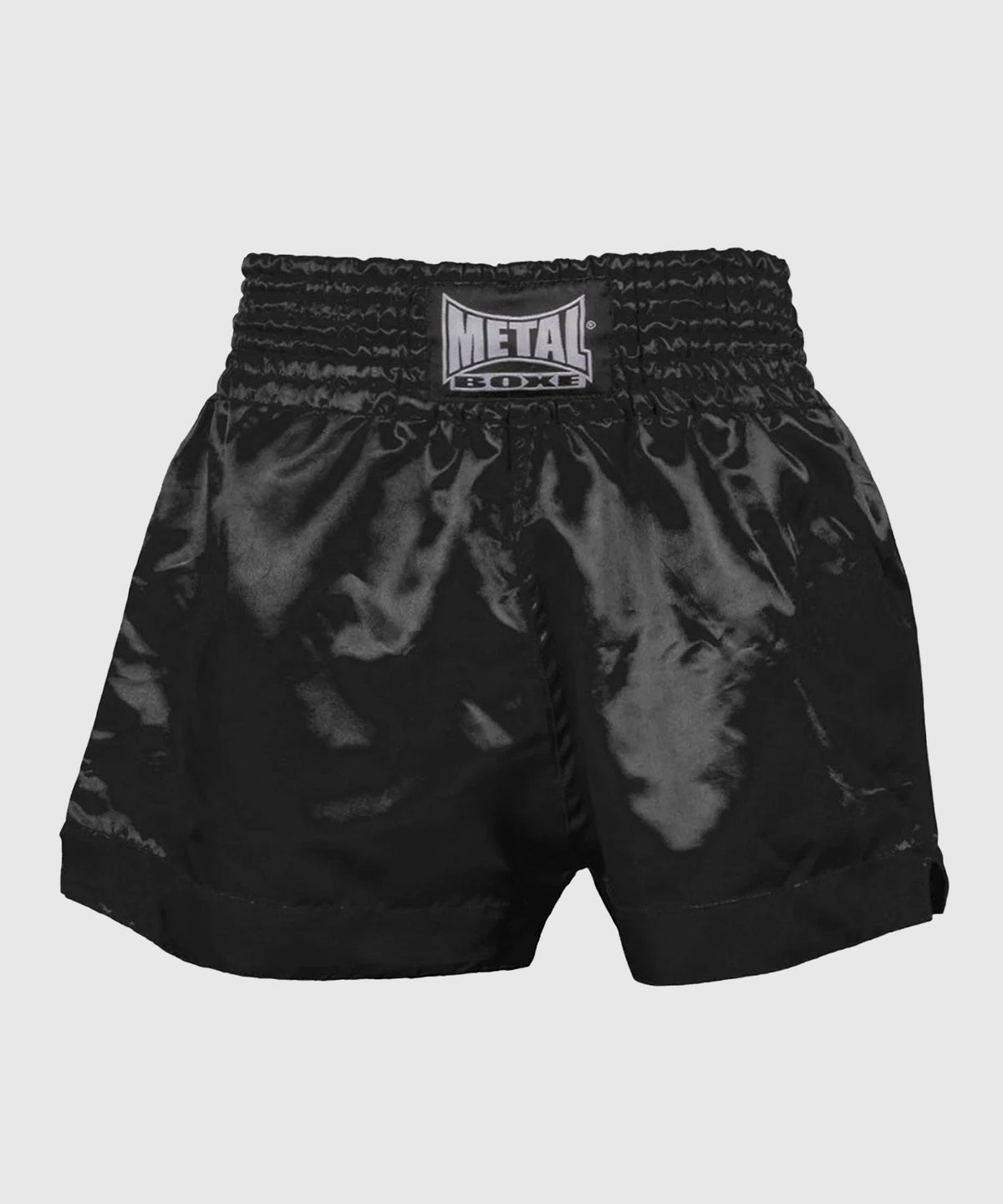 Metal Boxe Thai Boxing Shorts - Black