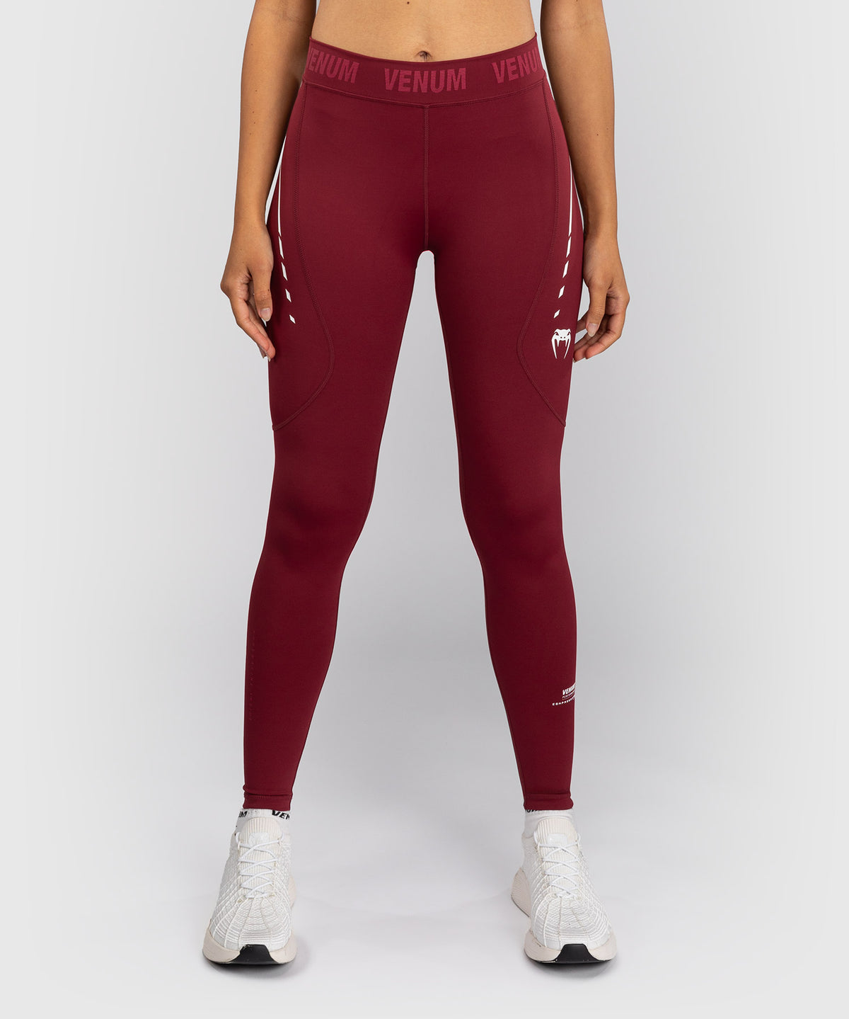 Venum Adrenaline Leggings Mujer – Burdeos/Rosa