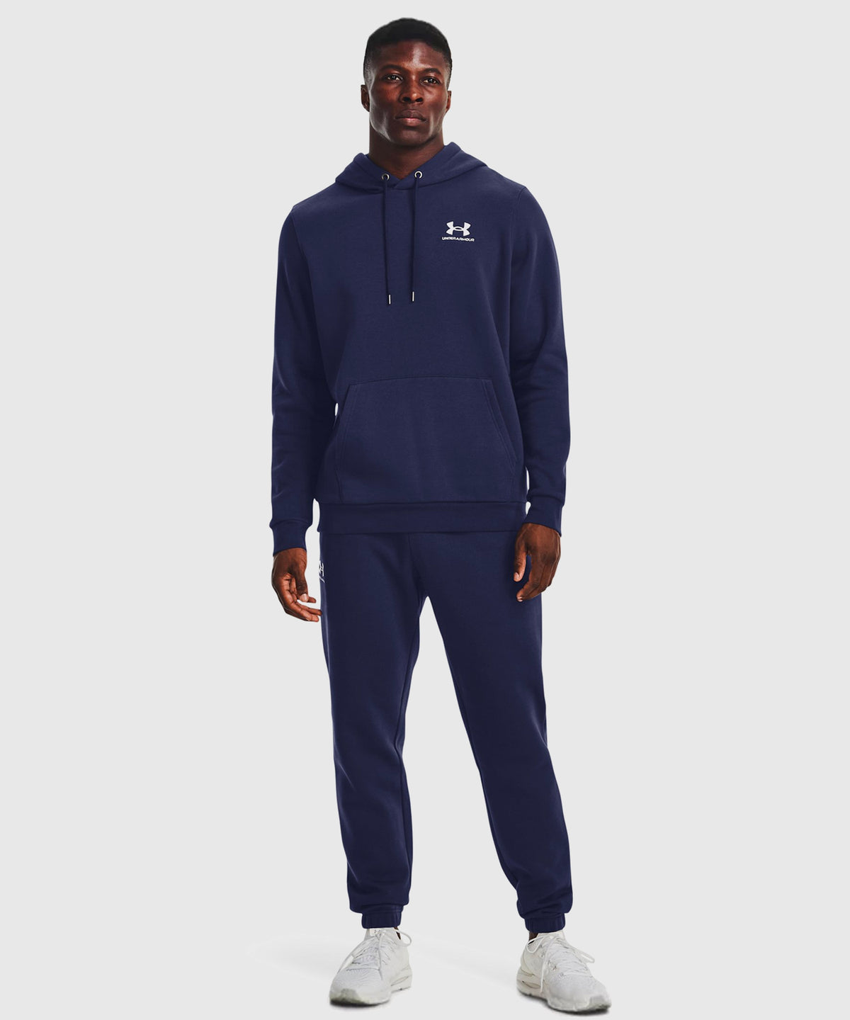 Under Armour Ua Essential Fleece Sudadera con Capucha – Azul Marino