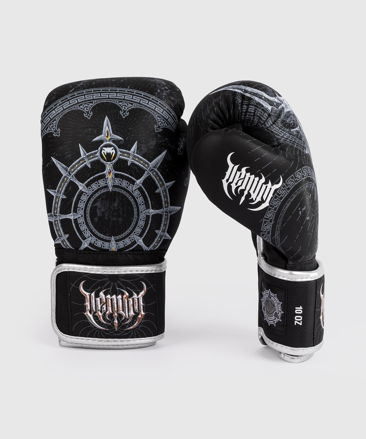 Venum Gladiator 5.0 Guantes De Boxeo - Negro/Plata