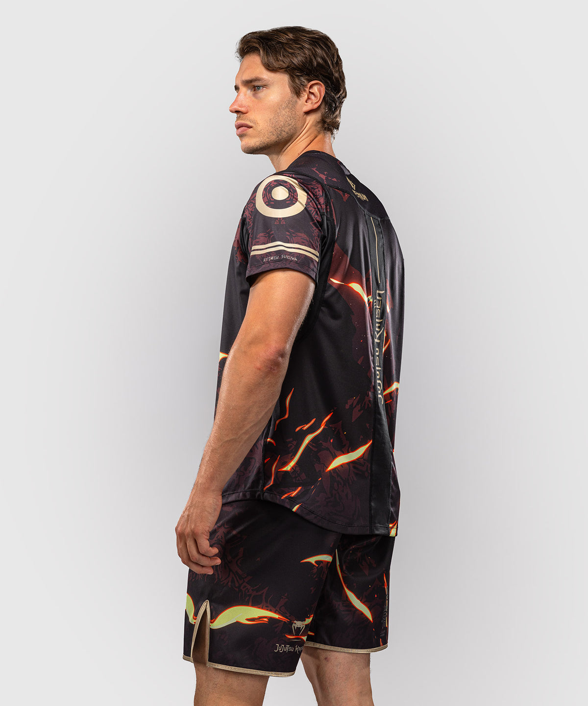 T-shirt Dry Tech Sukuna Jujutsu Kaisen x Venum – Noir/Beige
