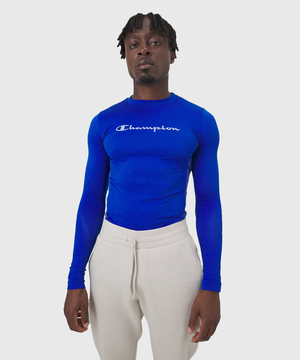 Champion Seamless Camiseta de Compresión - Azul