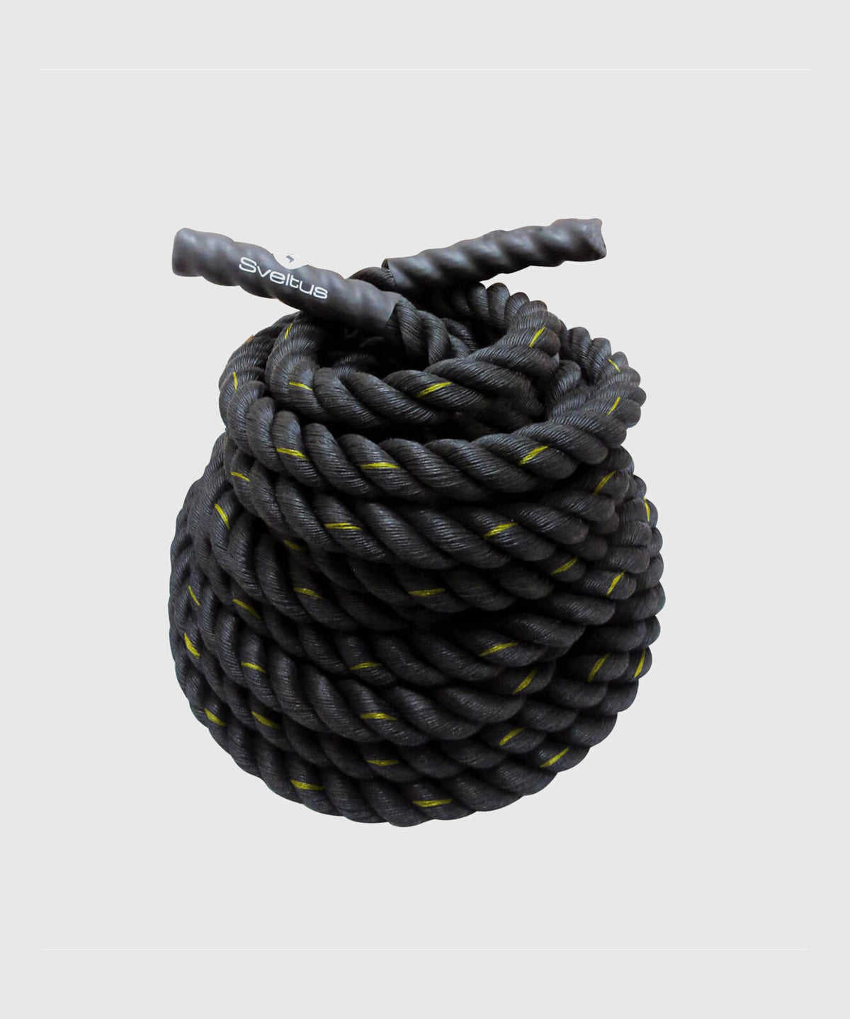 Sveltus Battle Rope 10m - Schwarz/Gelb