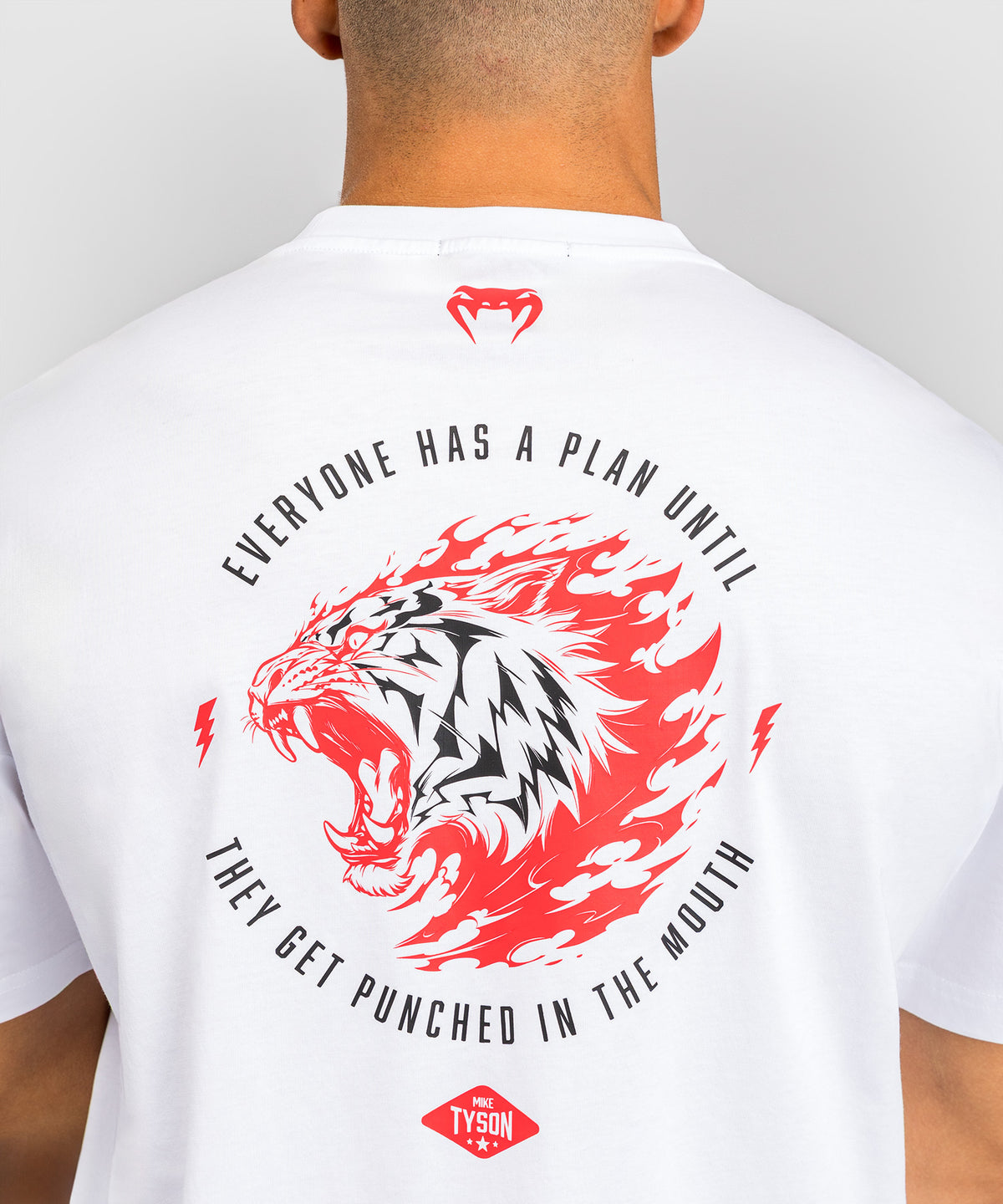 Venum x Mike Tyson Tiger T-Shirt - Bianco Ottico