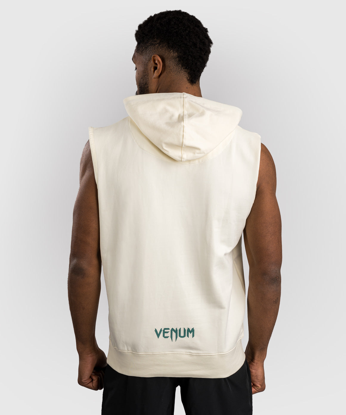 Venum Sparring Felpa senza maniche con cappuccio - Vaniglia