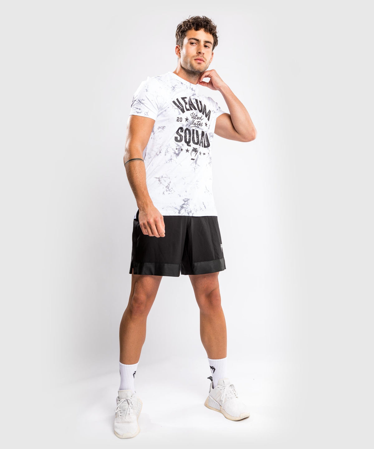 Venum Squad T-shirt - White/Grey