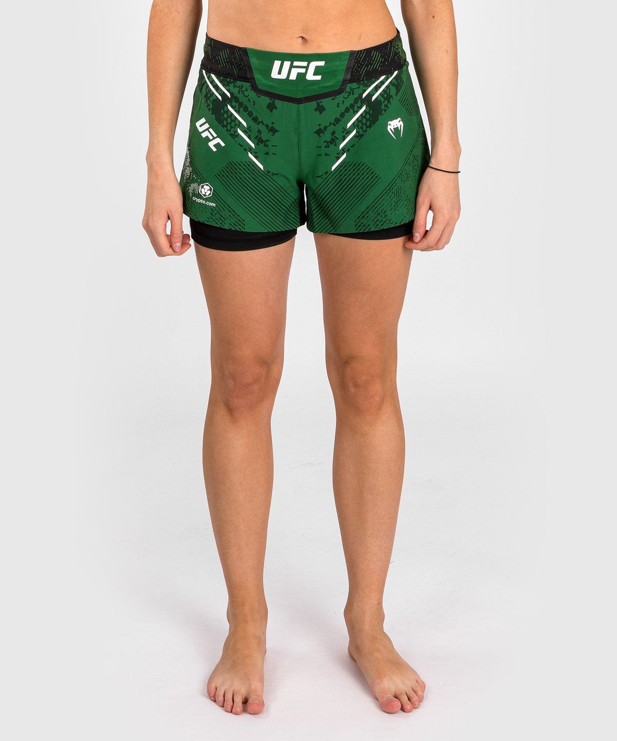 UFC Adrenaline by Venum Authentic Fight Night Women's Fight Shorts - Grün