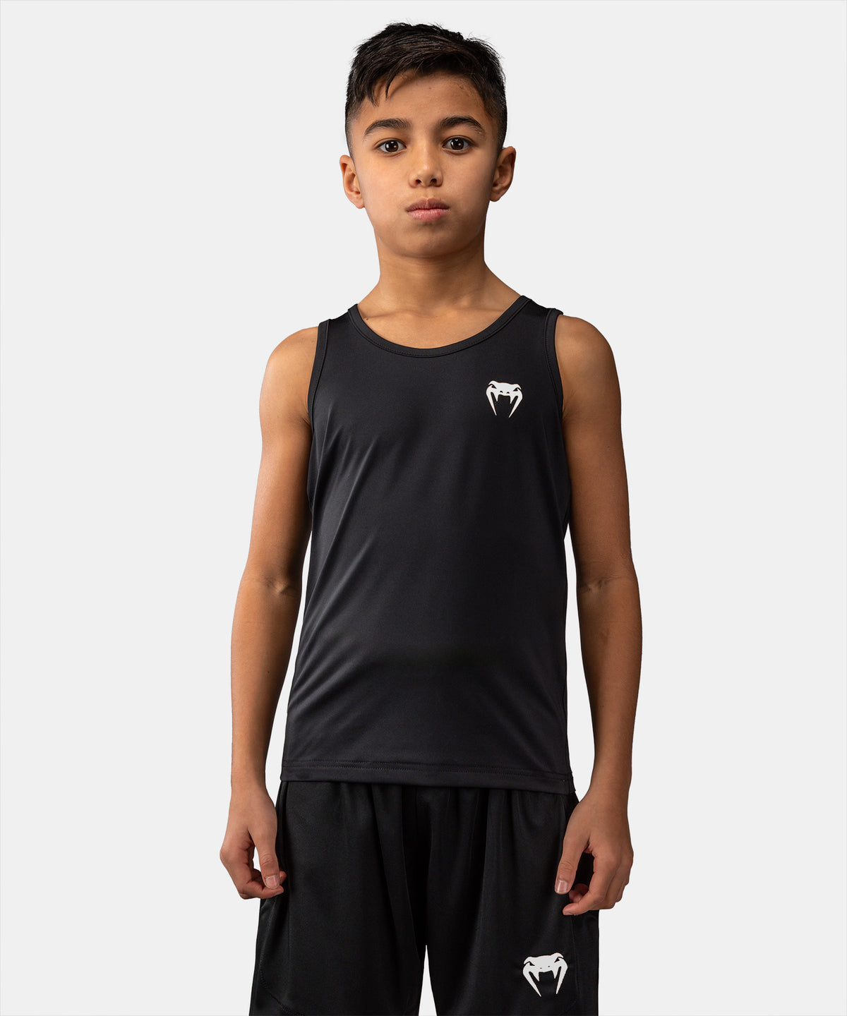 Débardeur Venum Contender Pour Enfants – Noir/Blanc
