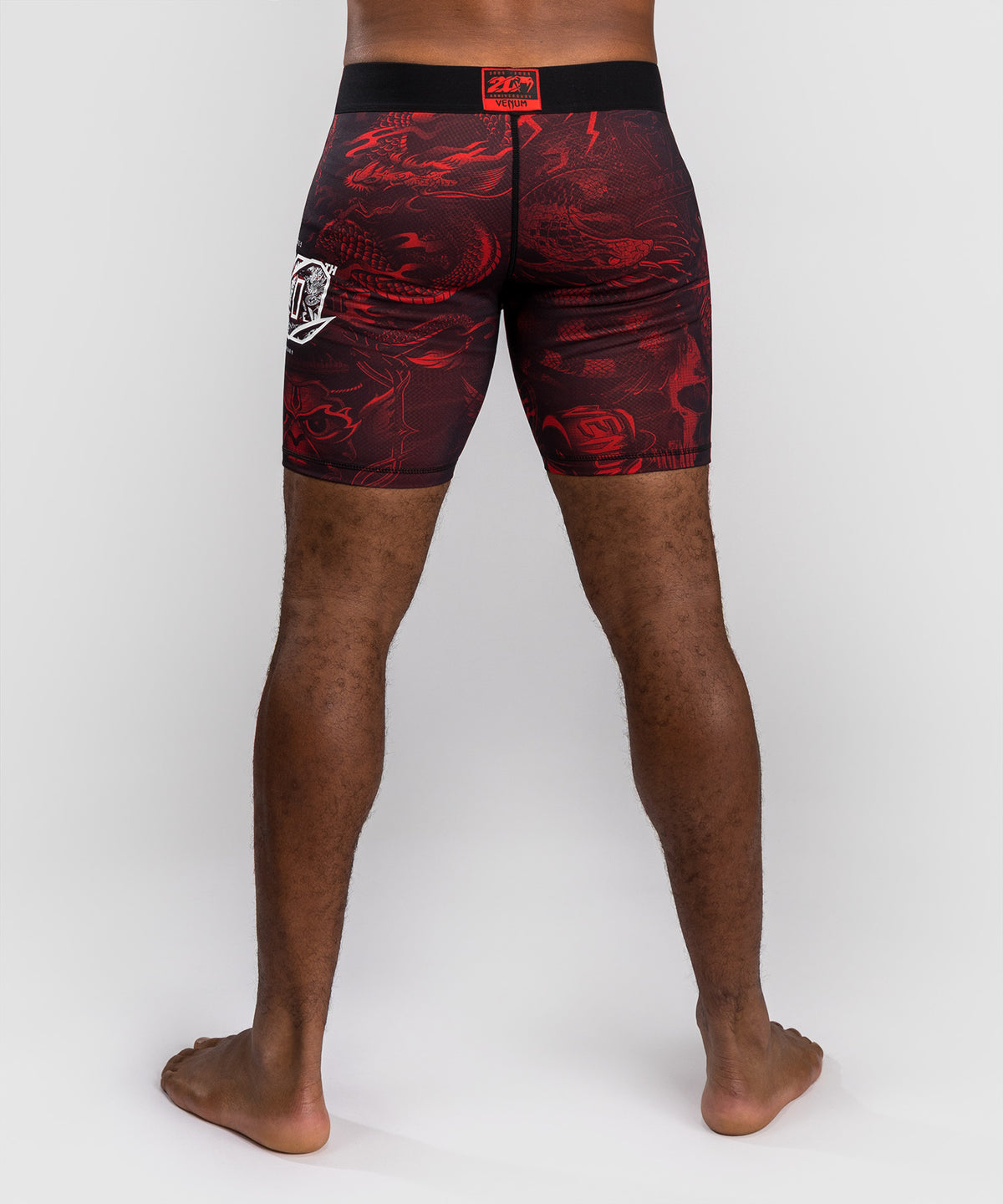 Venum 20th Anniversary Pantaloncini a Compressione - Nero/Rosso
