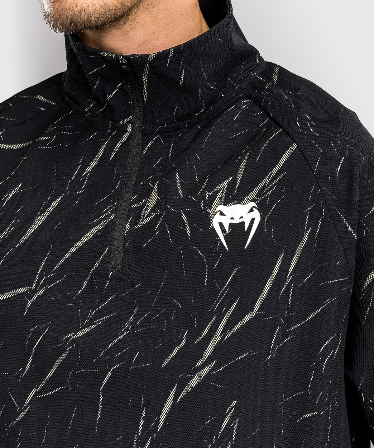Veste de Survêtement Pour Hommes Venum Trooper - Noir/Beige