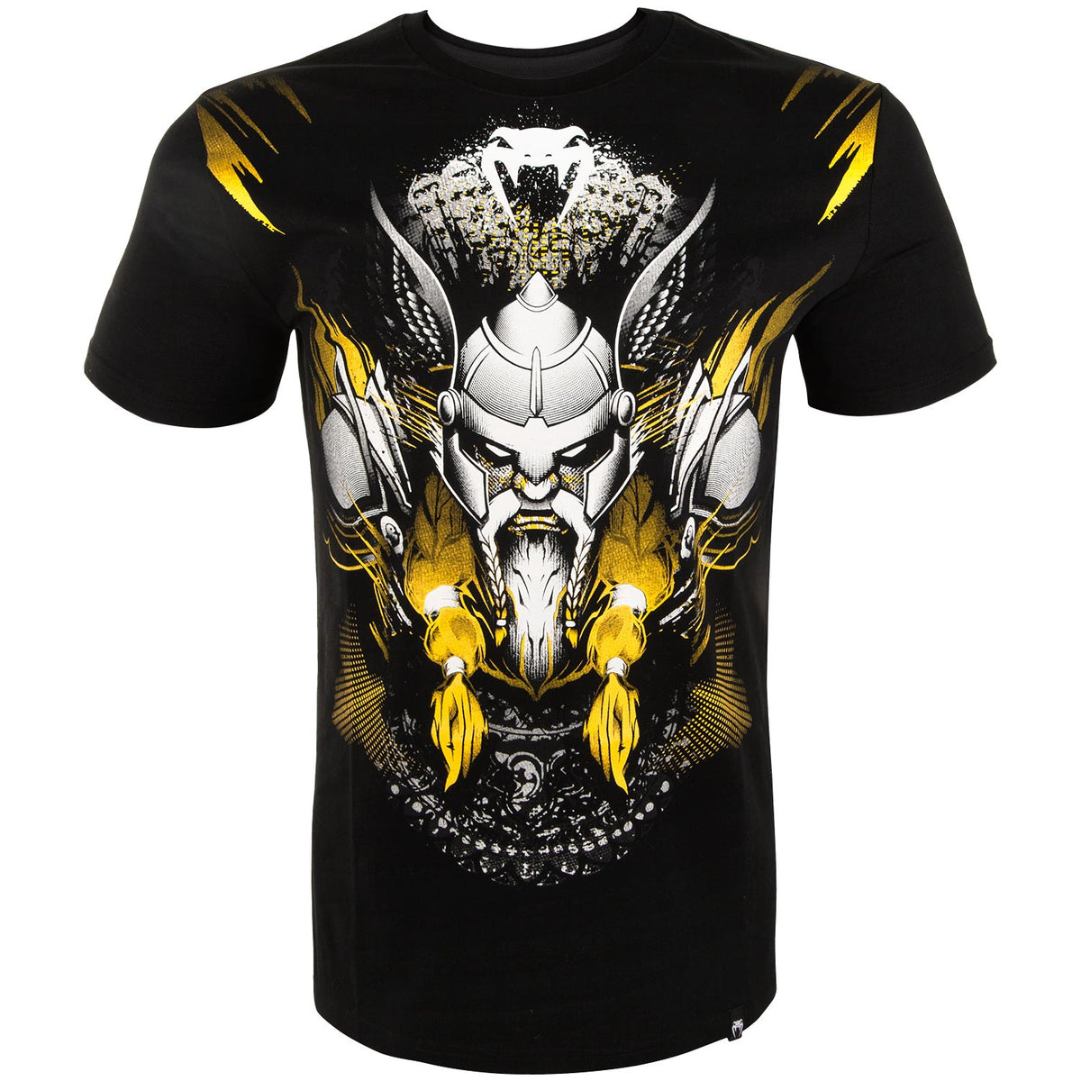 Venum Viking 2.0 T-Shirt - Black/Yellow