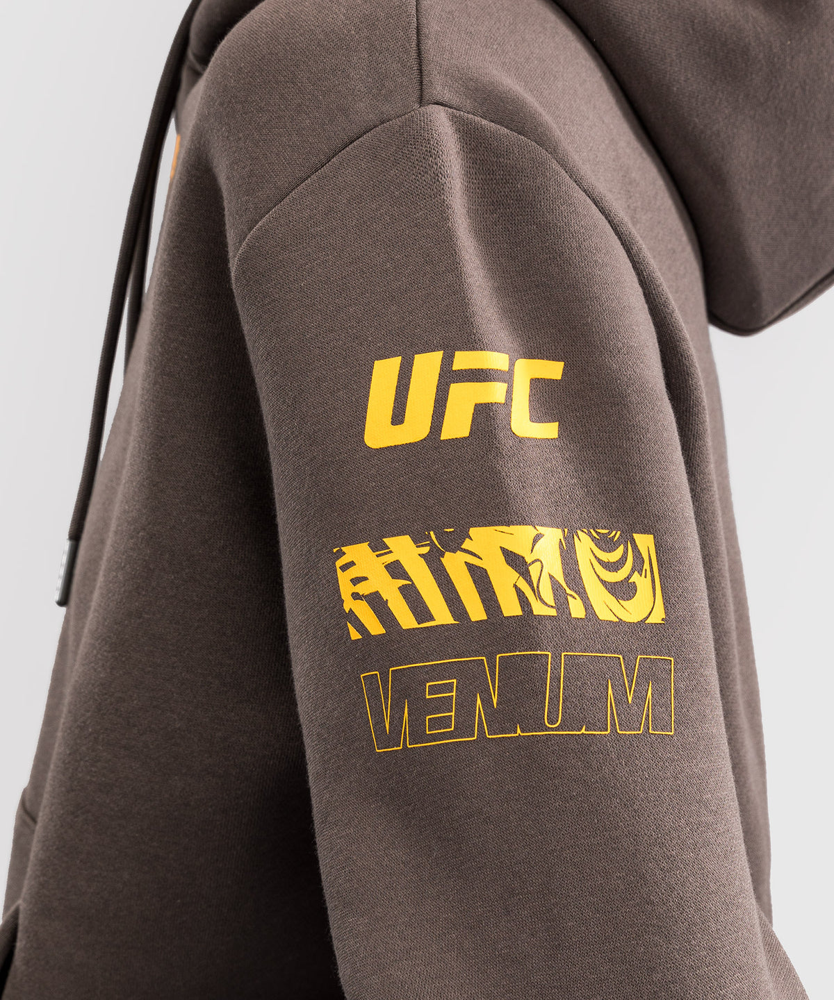 Sweatshirt à Capuche pour Femmes UFC Fusion by Venum Fight Week - Marron Terrestre