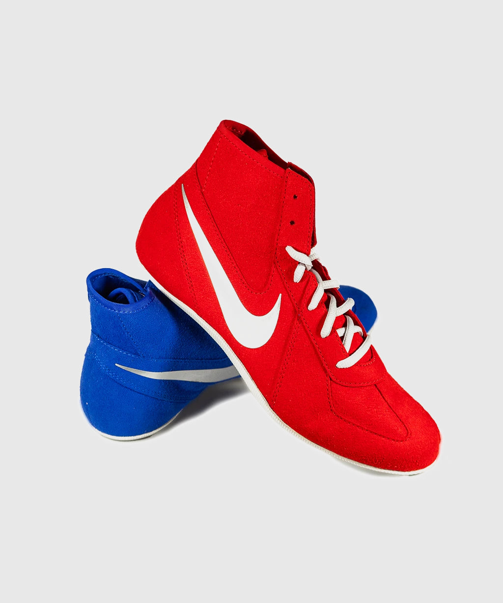 Chaussures de lutte Nike Footsweep 2 - Rouge/Bleu/Blanc