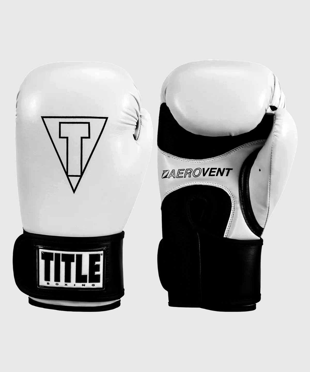Title Boxing Vegan Fitness Boxing Gloves - White/Black