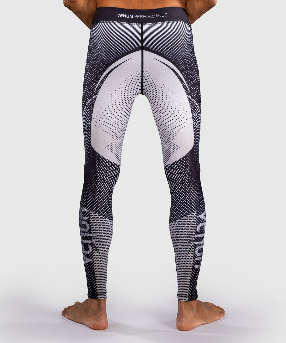 Venum Galactic 3.0 Pantalones de compresión - Blanco Hueso/Negro