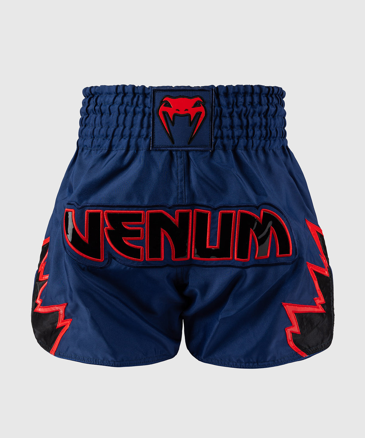 Venum Inferno Muay Thai Shorts - Königsblau/Rot/Schwarz
