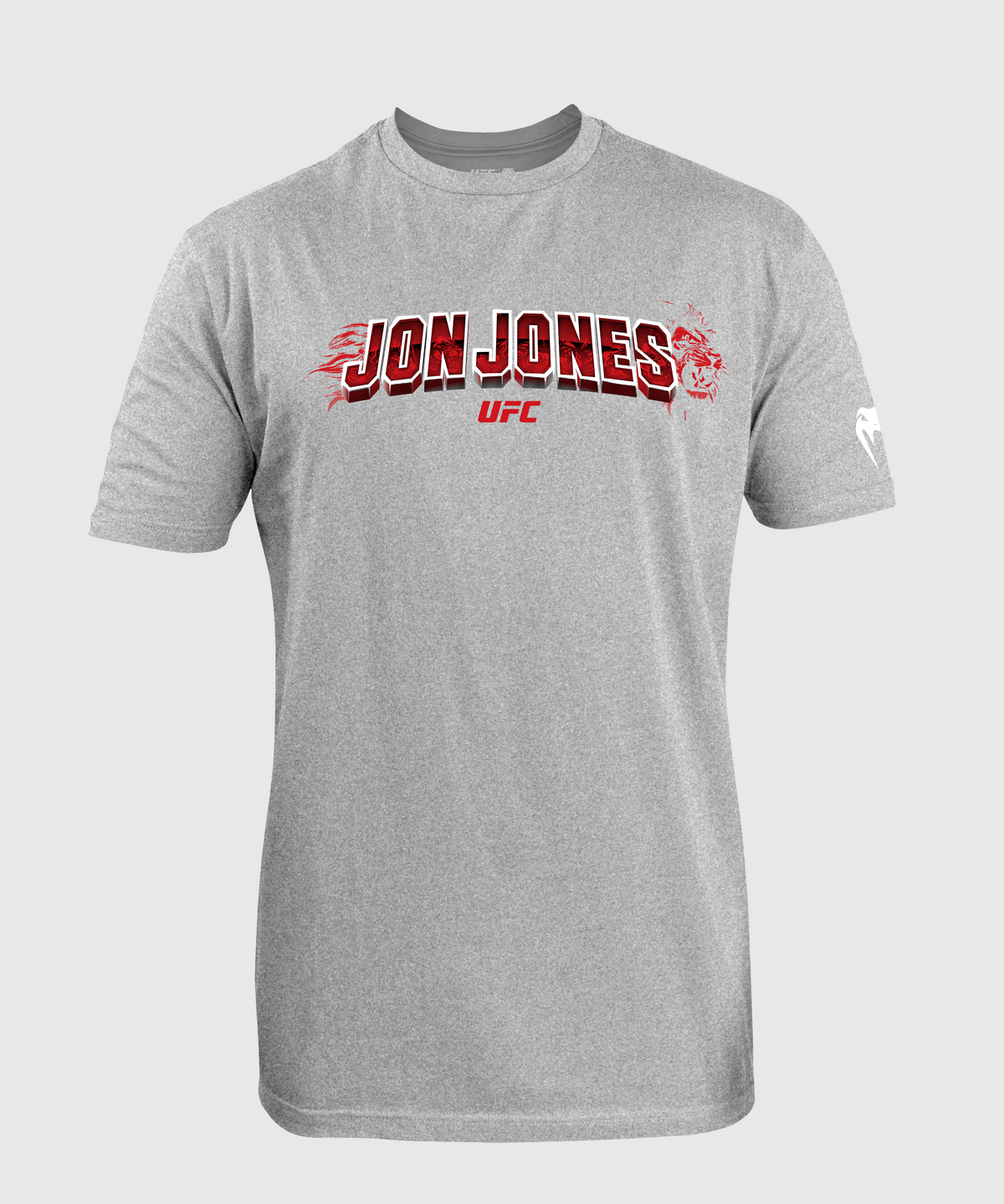 T-shirt UFC Unrivaled by Venum Jon Jones - Gris Mélangé