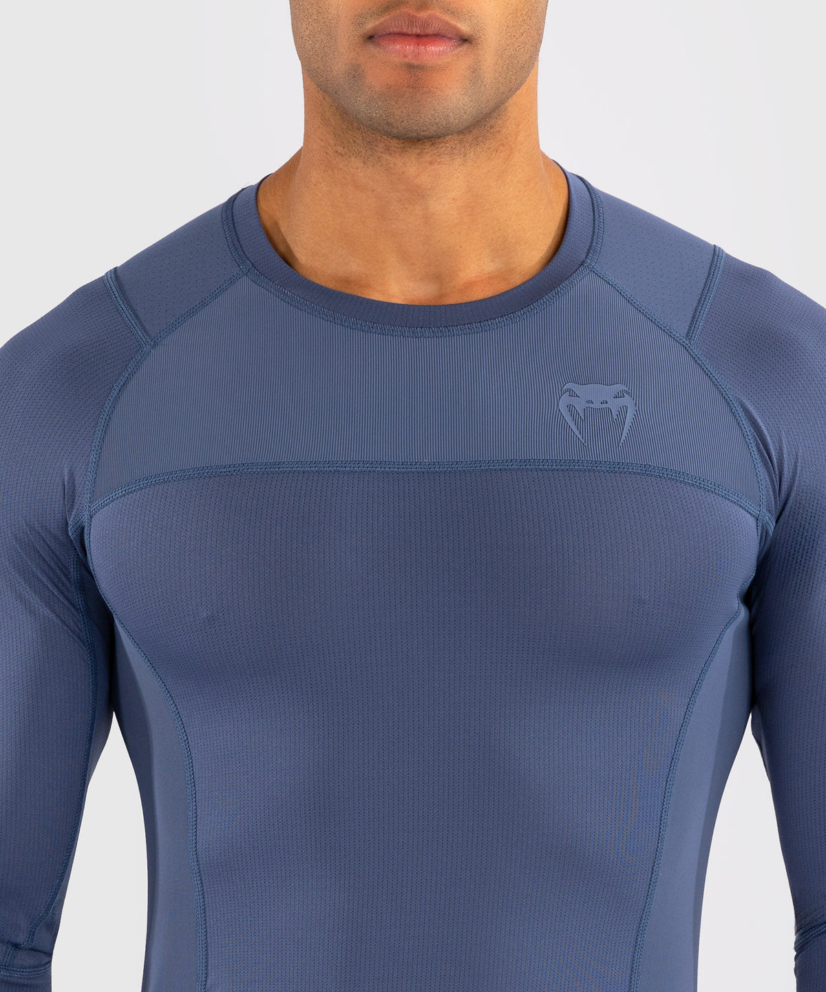 Venum G-Fit Air Herren Langarm Rashguard - Nebelblau