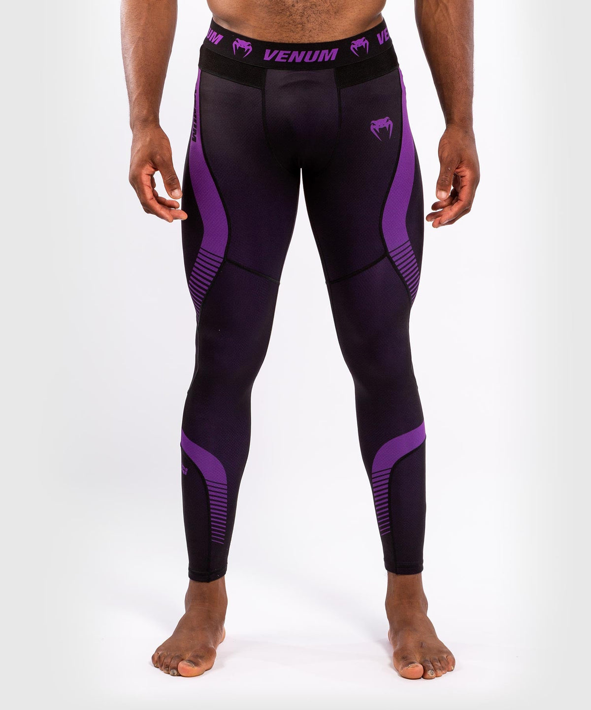 Pantalon de Compression Venum NoGi 3.0 - Noir/Violet