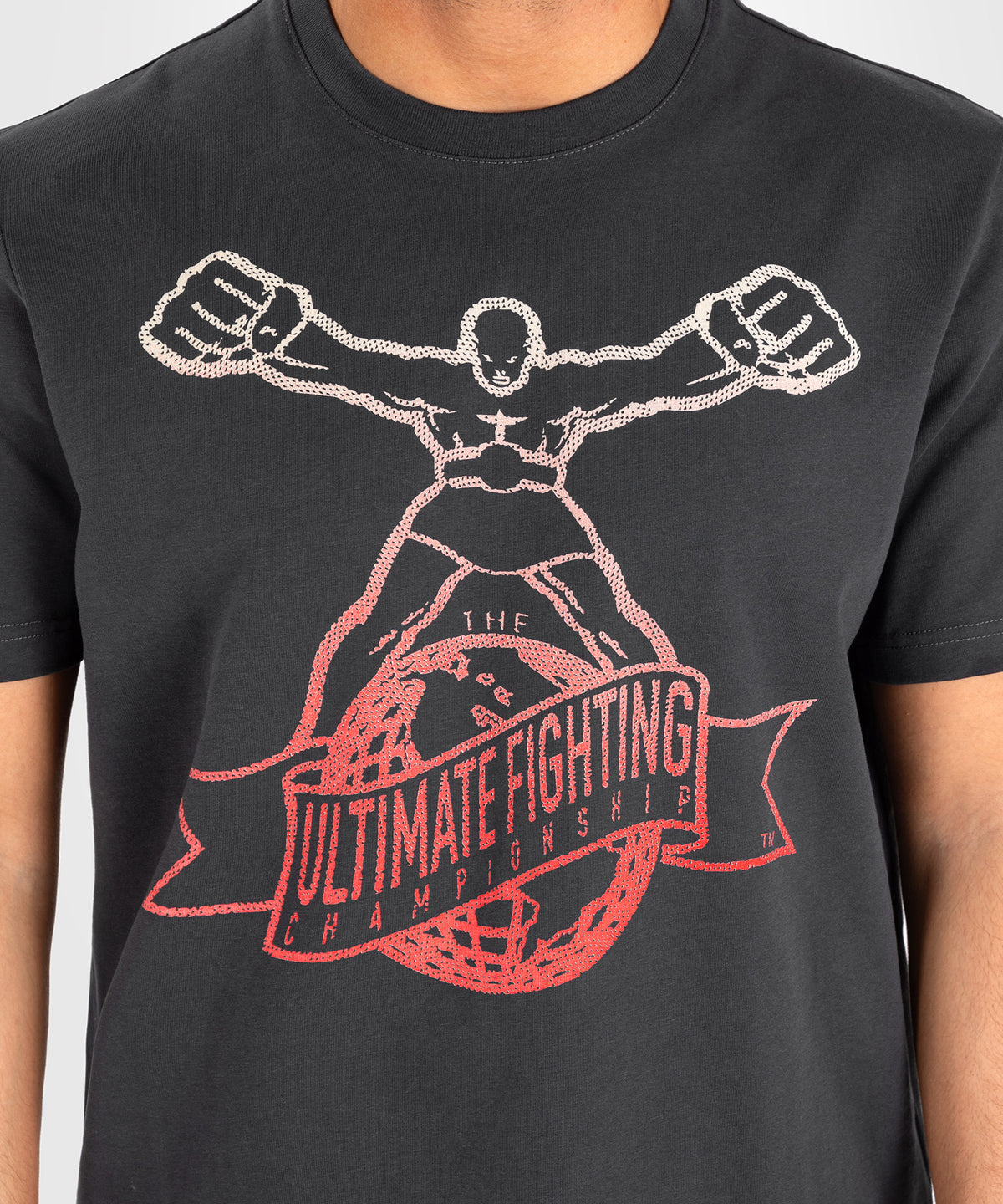 UFC by Venum Ulti-Man Maglietta - Grigio/Rosso