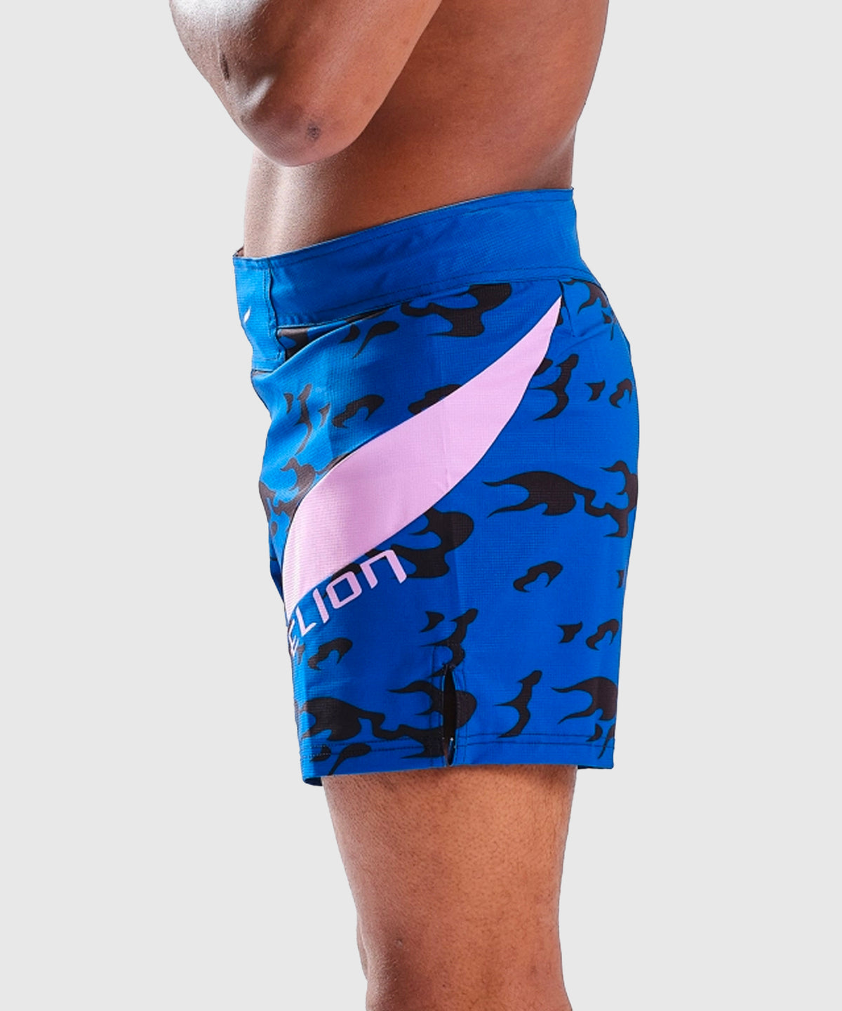 Elion X Naruto Sasuke Fightshorts - Blau