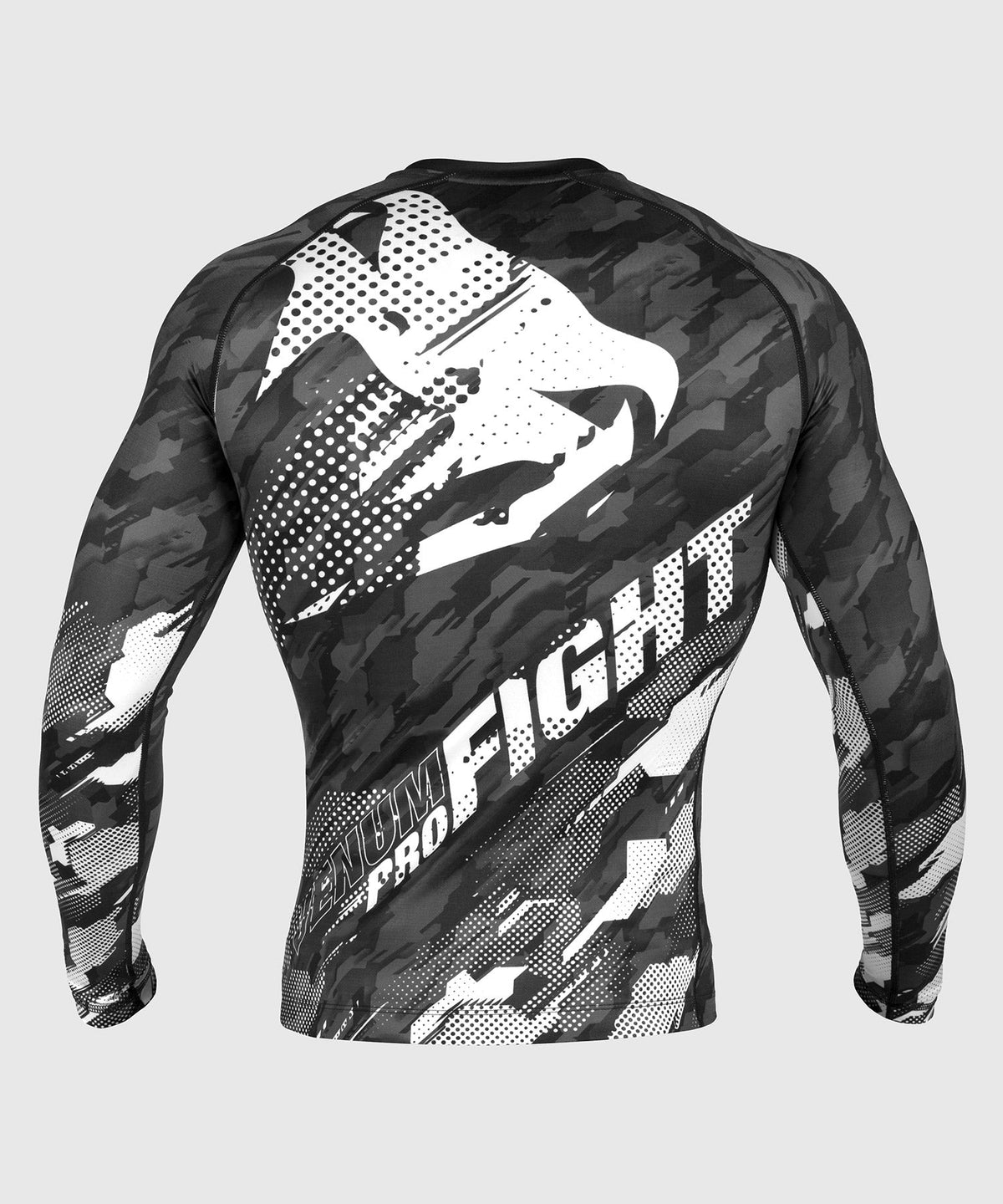 Venum Tecmo Rashguard - Langarm - Grau