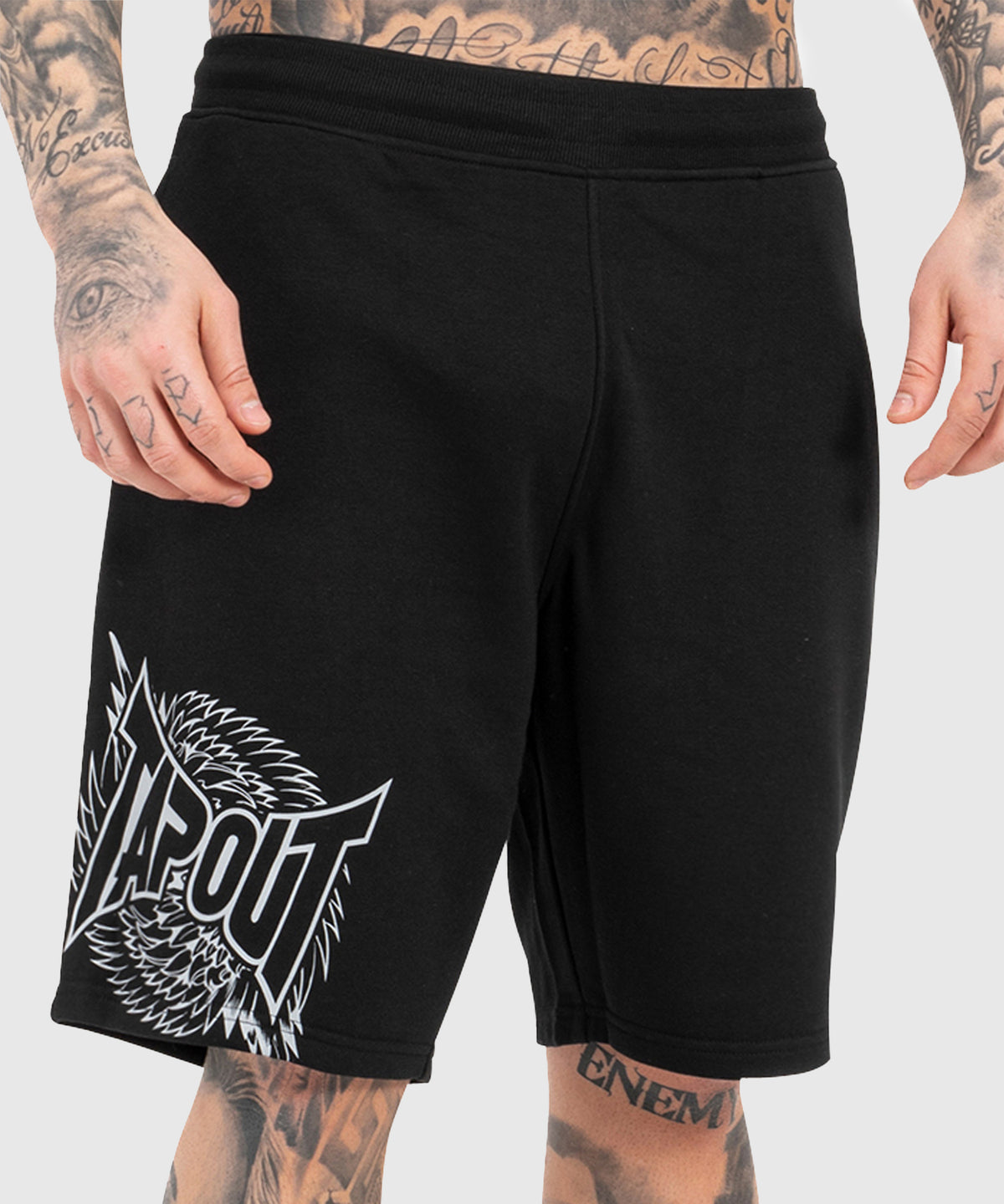 Tapout Spirit Fightshorts - Nero/Grigio