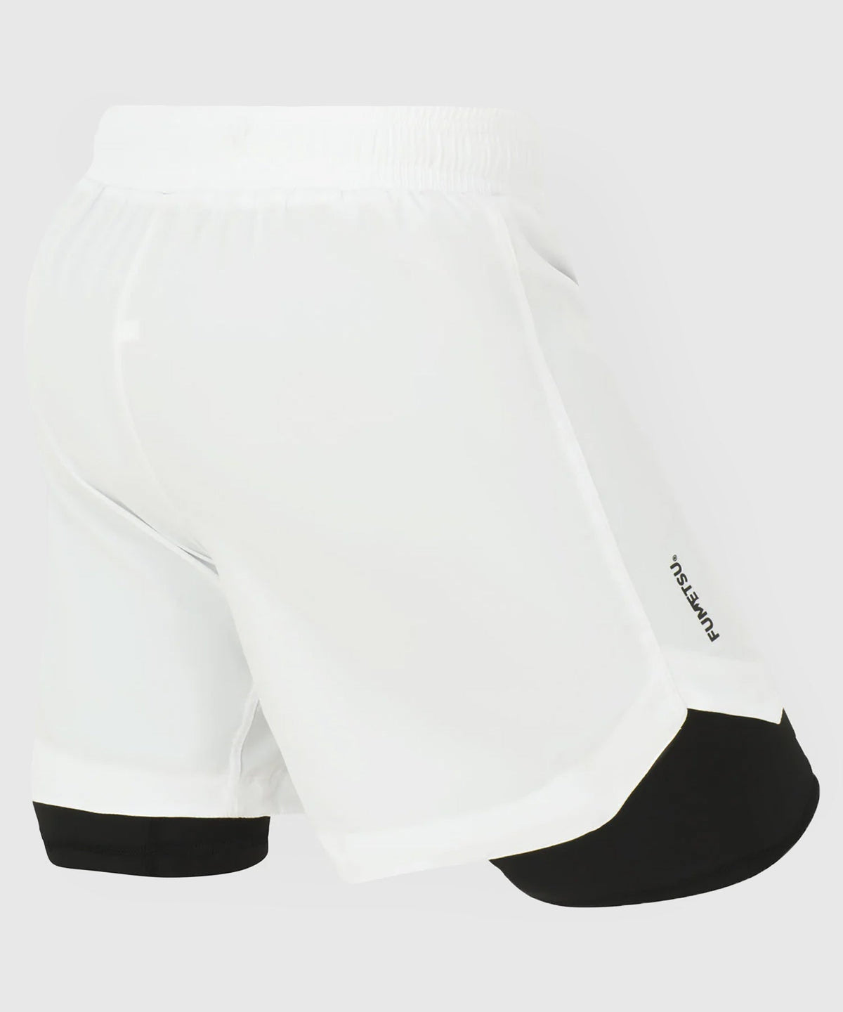 Short de MMA Fumetsu Dual Layer Origins - Blanc