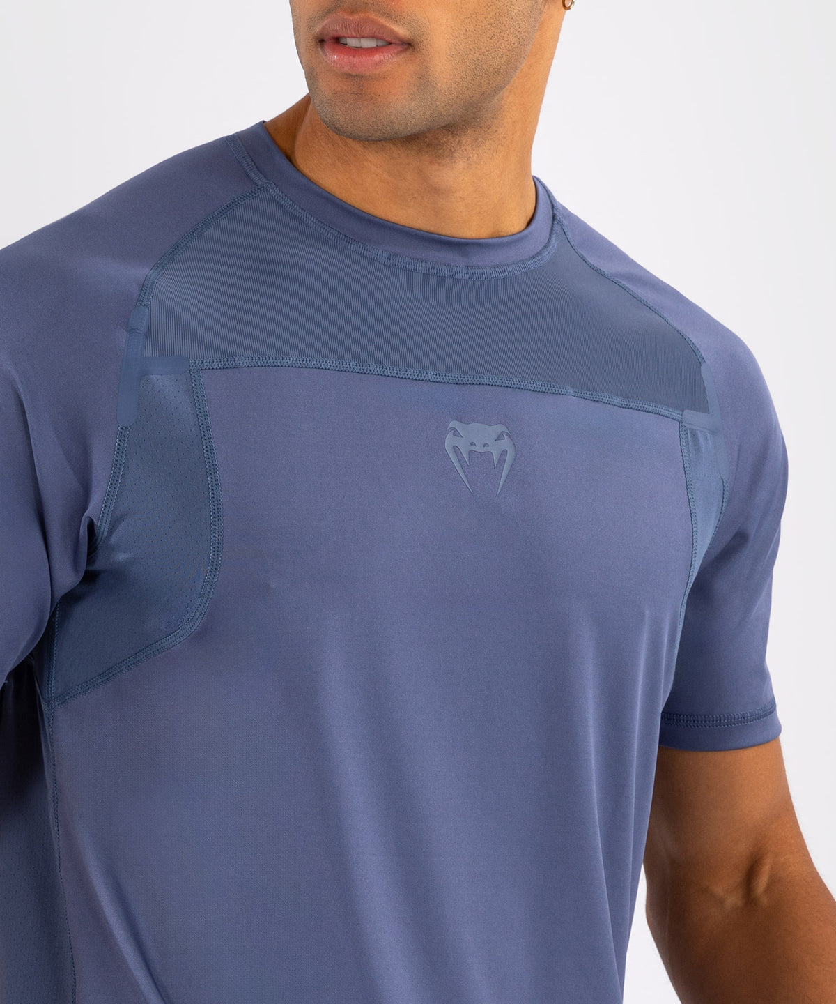 Venum G-Fit Air Herren Dry-Tech T-Shirt - Nebelblau