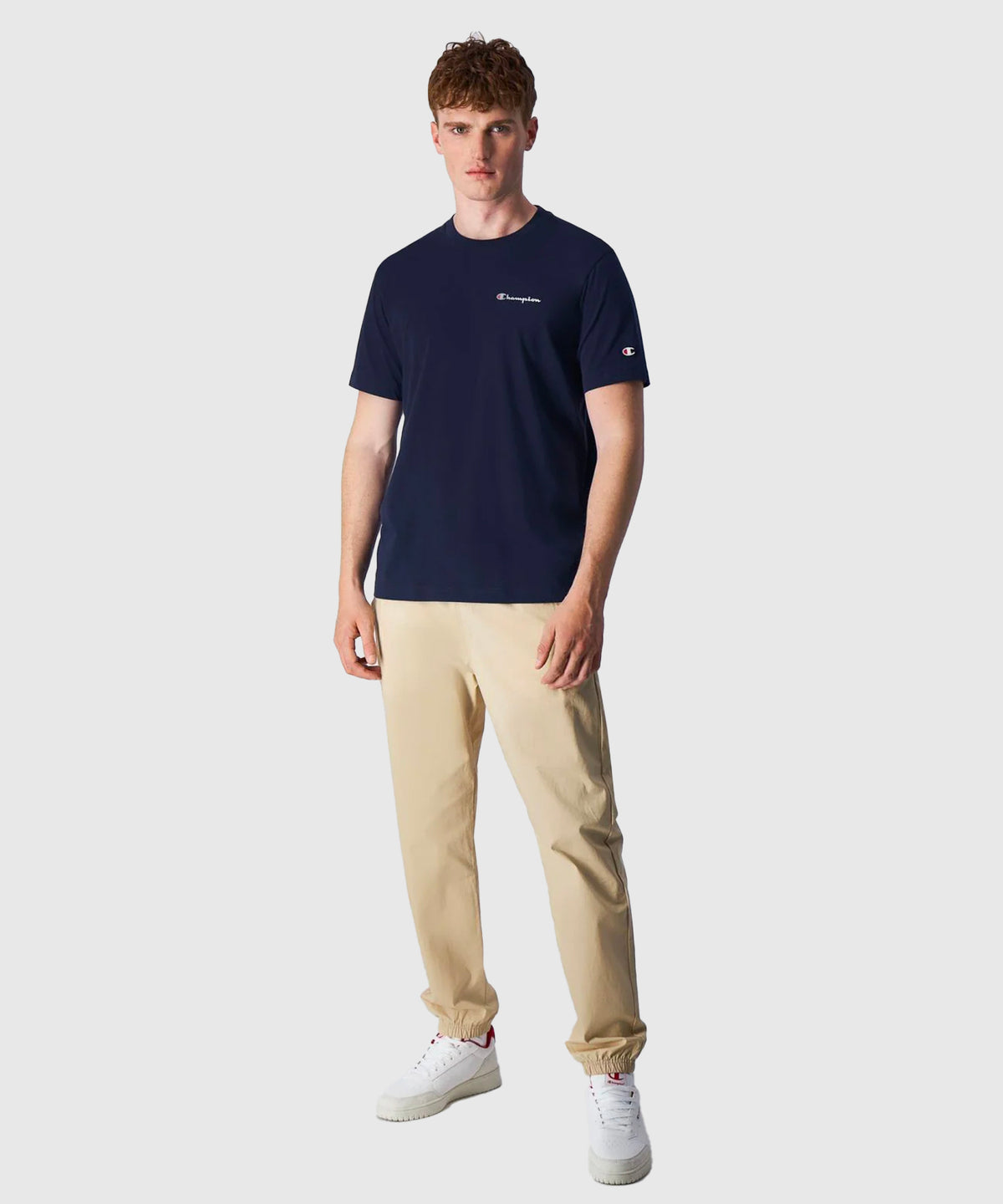 T-Shirt Champion Legacy Petit Logo - Bleu Marine
