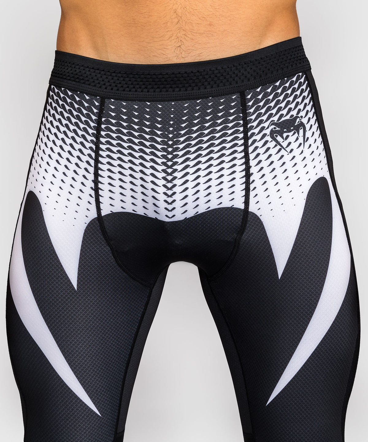 Venum No Gi Pantaloni aderenti - Nero/Bianco