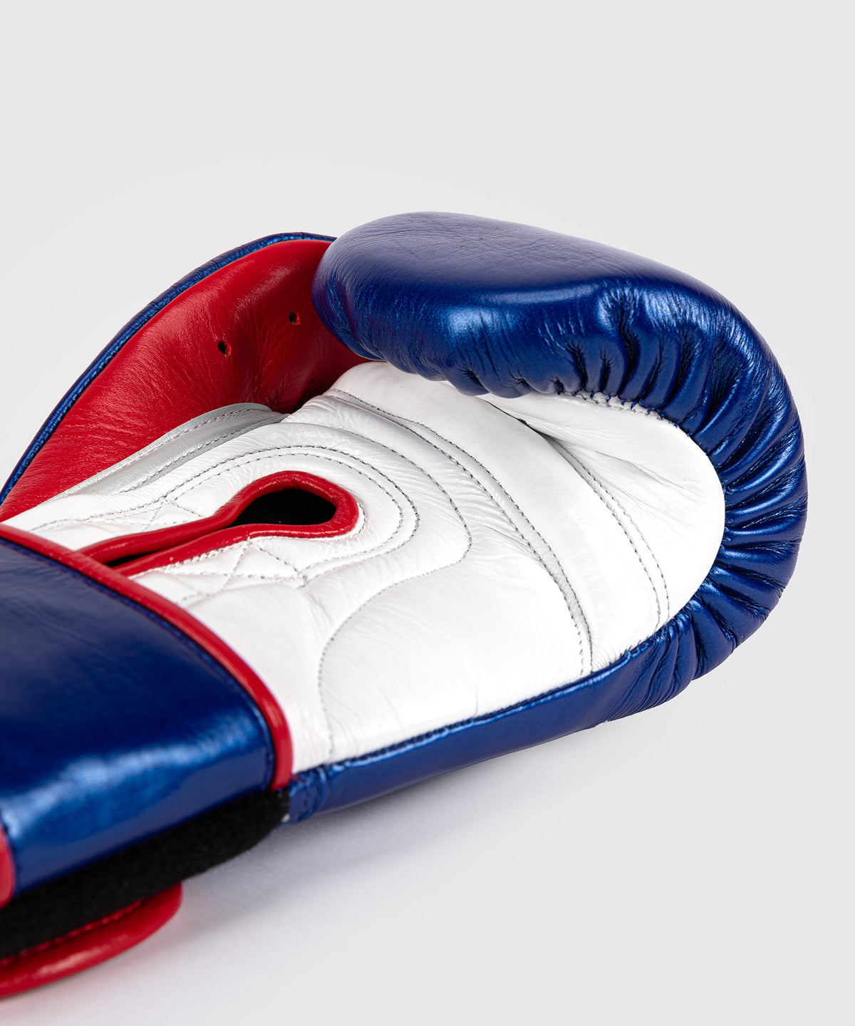Hit N Move All Day® Pro Grip Plus Guantes de Boxeo - Azul/Blanco/Rojo