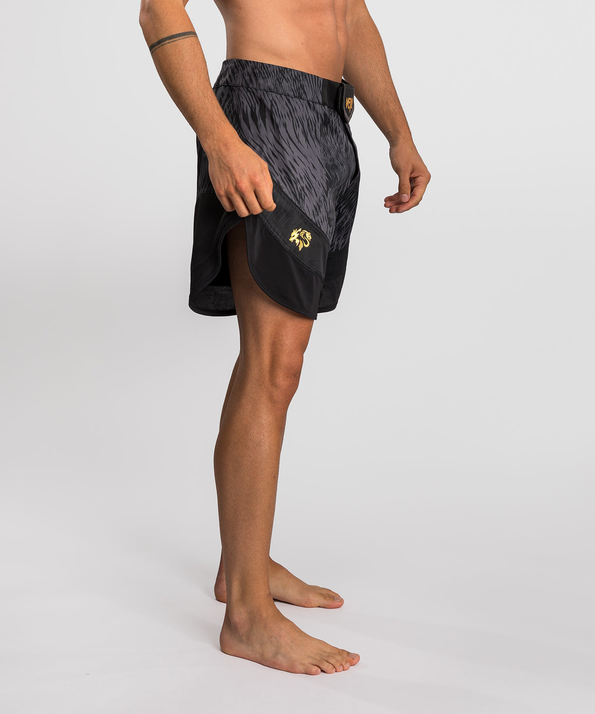 Venum x Chimaev Fightshorts - Schwarz/Grau