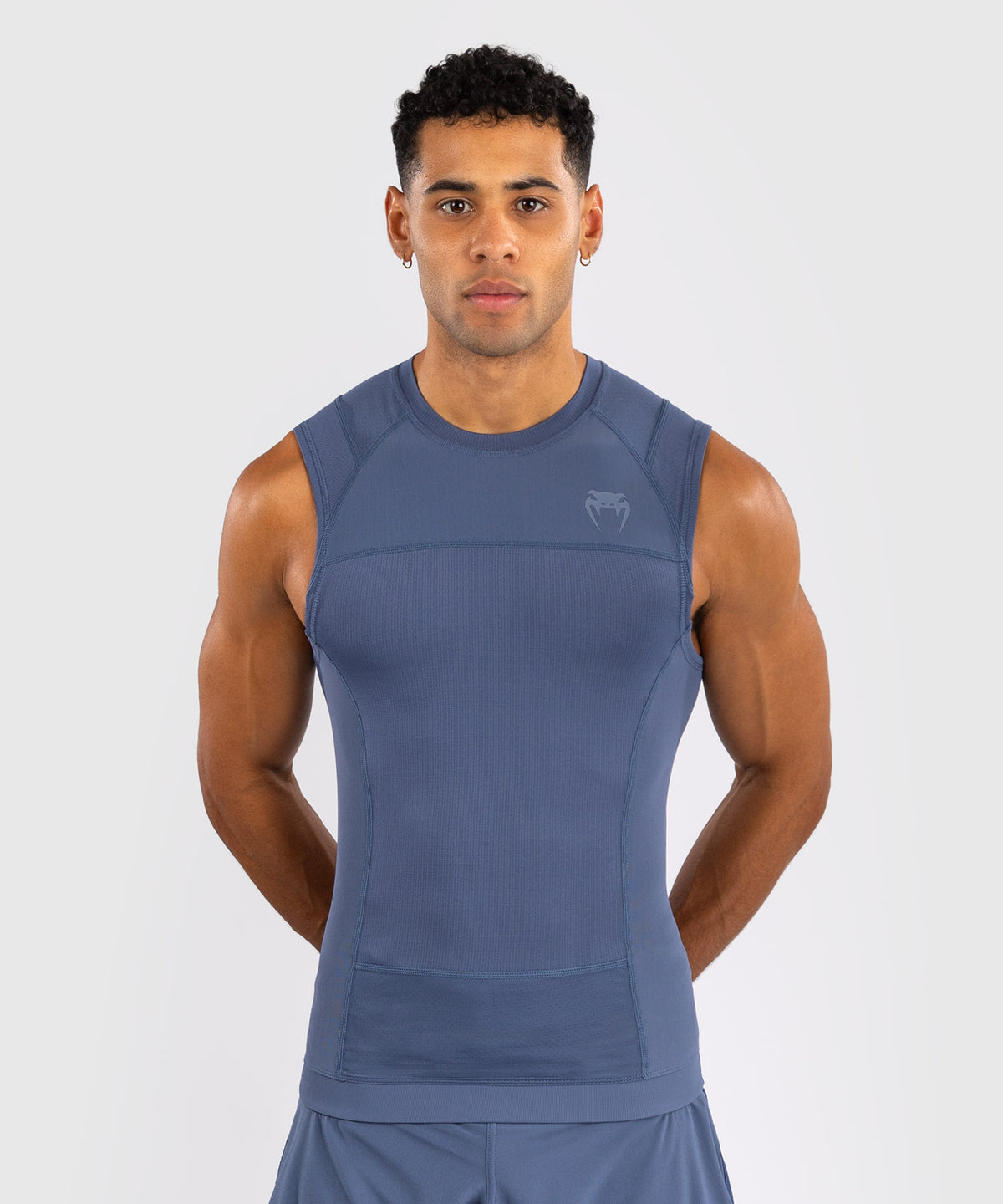 Venum G-Fit Air Herren Ärmelloser Rashguard - Nebelblau