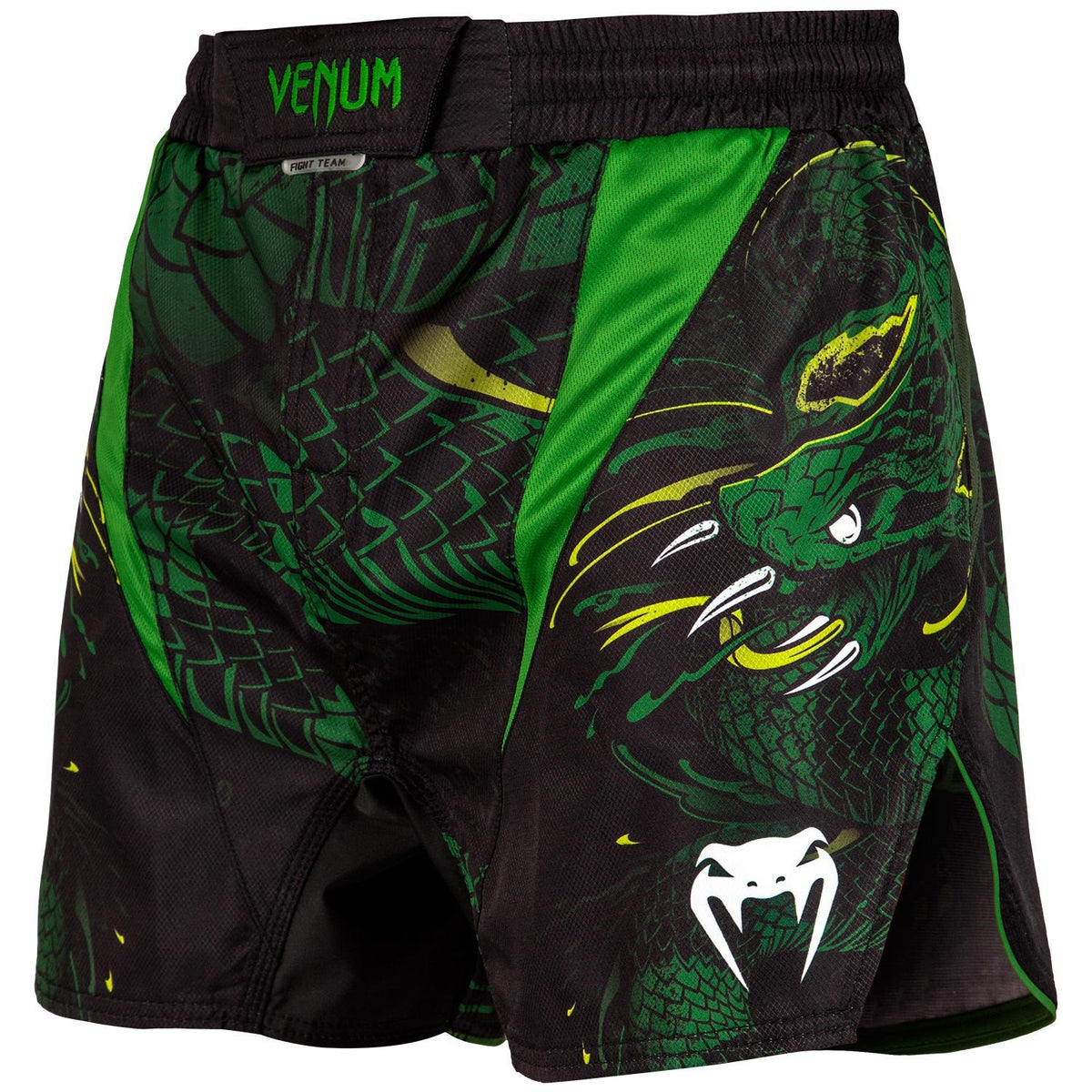 Pantaloncini da combattimento Venum Green Viper - Neri/Verdi