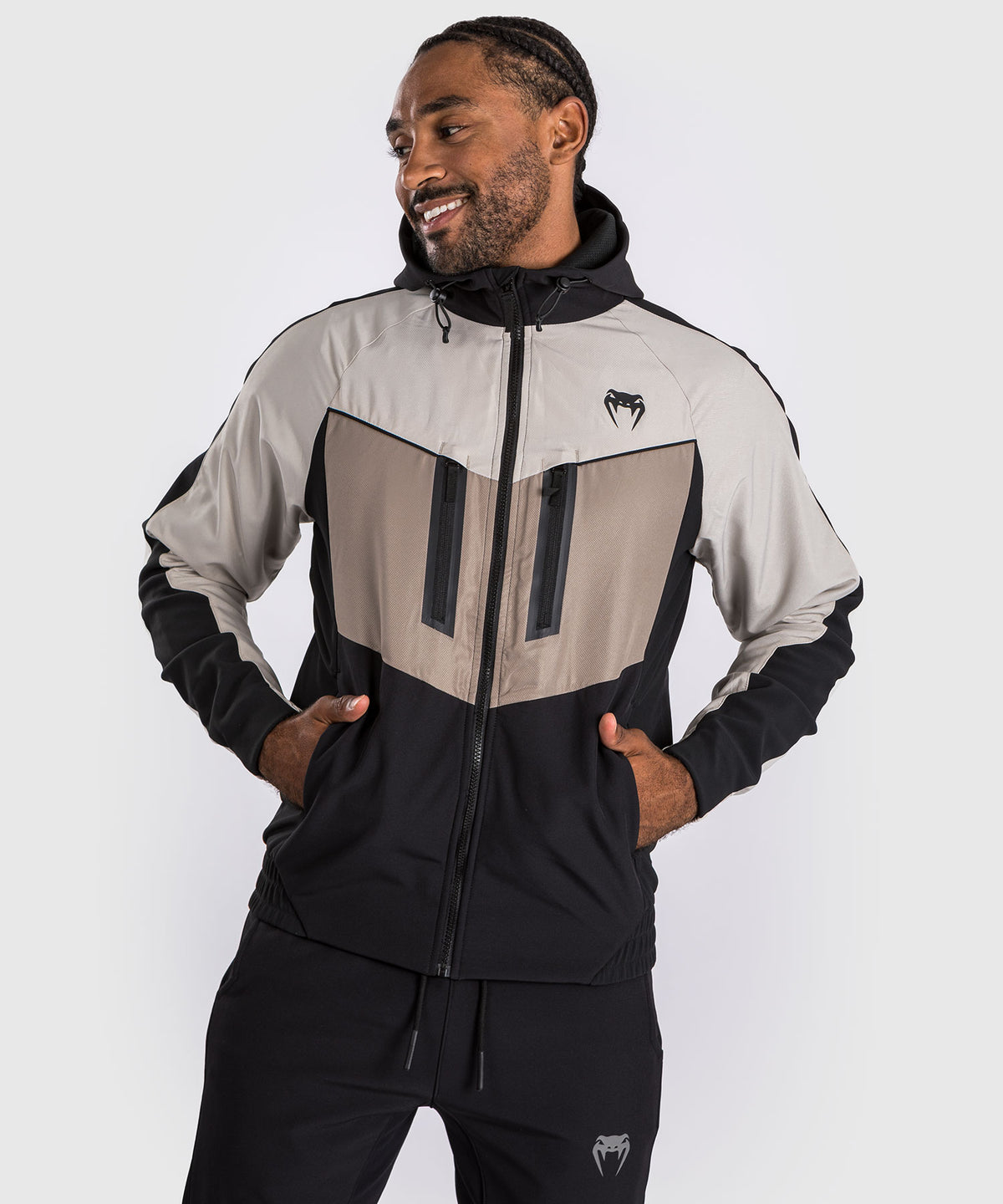 Venum Laser 3.0  Chaqueta de chándal - Negro/Arena