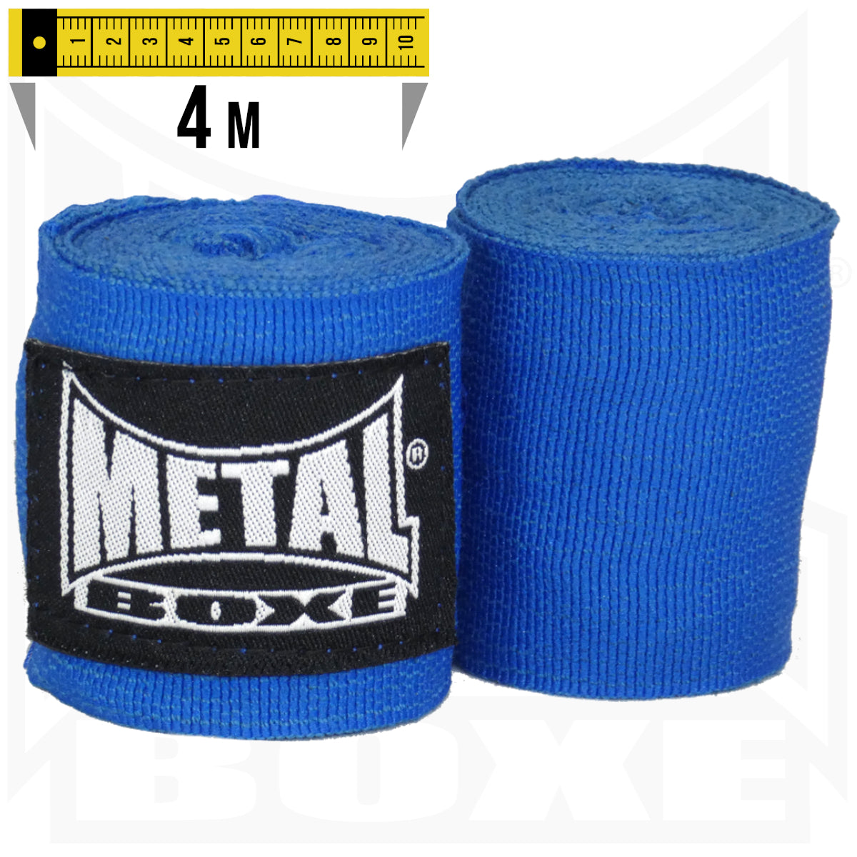 Metal Boxe Boxbandagen 4m - Blau