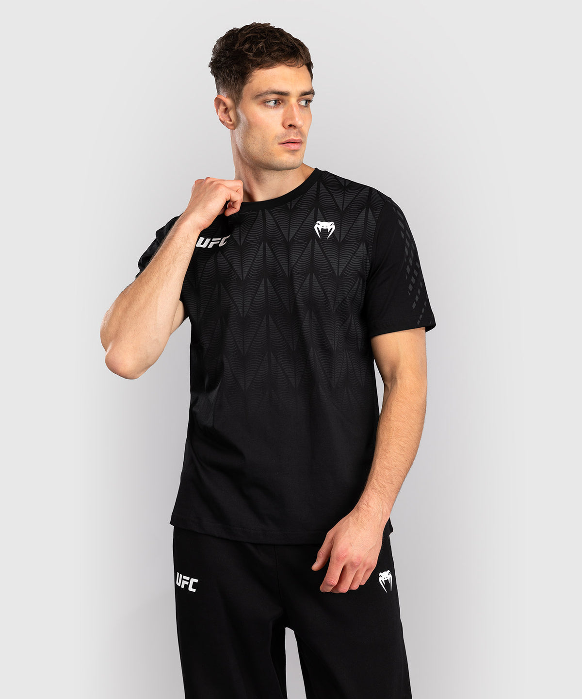 UFC Zenith by Venum Replica Camiseta Hombre - Negro