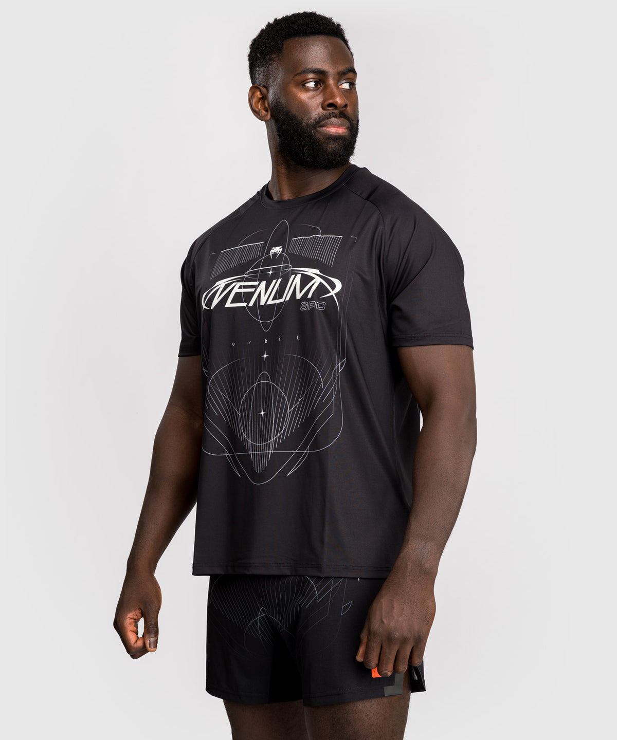 Venum Eclipse Camiseta Dry-Tech – Negro/Plata