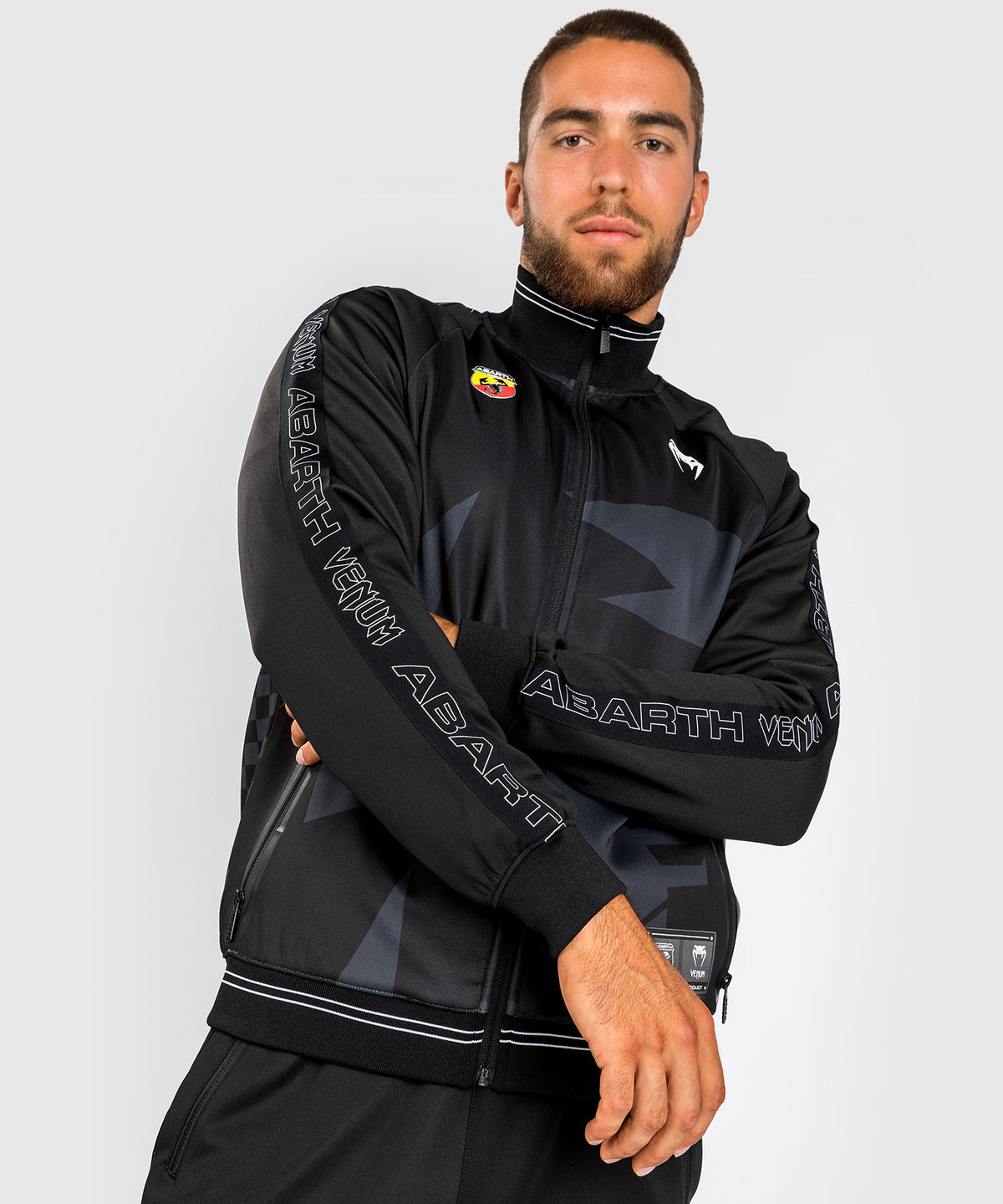 Venum Abarth #1 Reißverschlussjacke - Schwarz