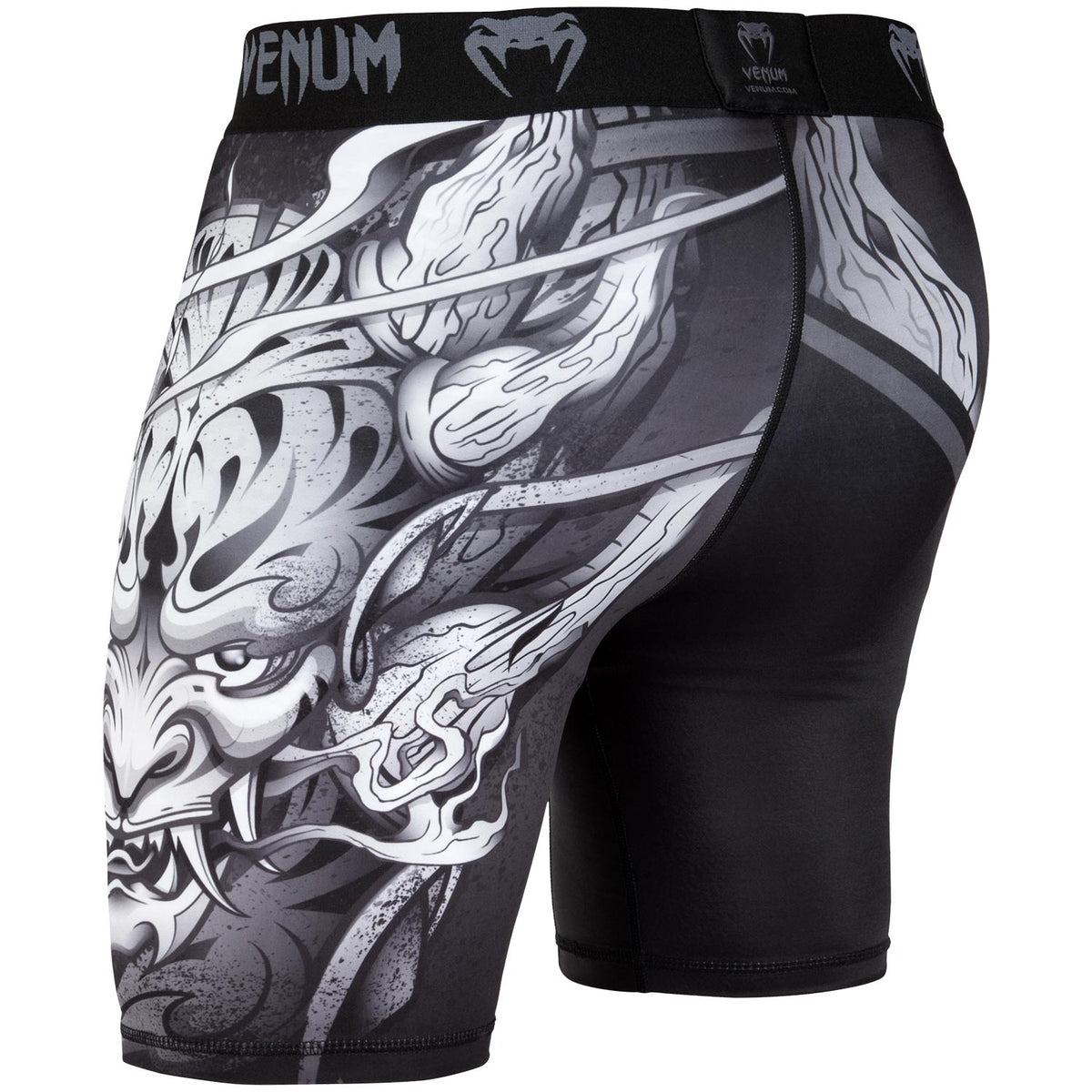 Venum Devil Vale Tudo Shorts - Weiß/Schwarz