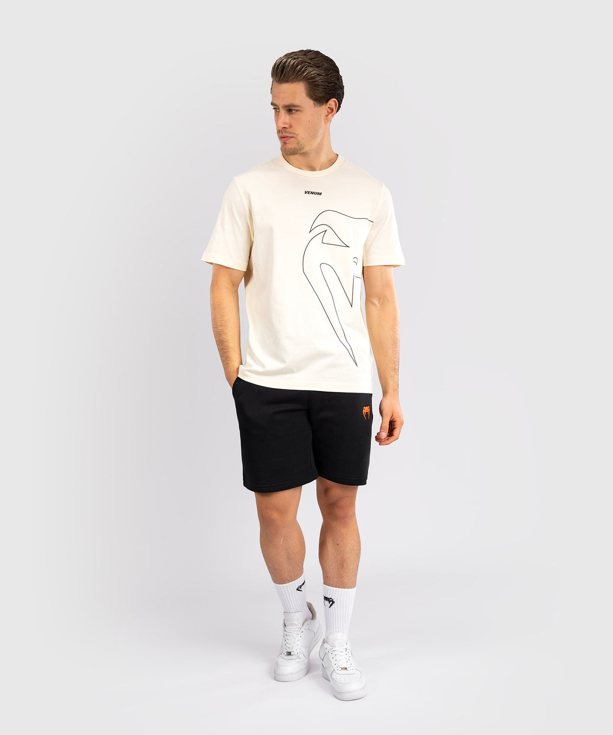 Venum Giant Connect T-Shirt - Off-White