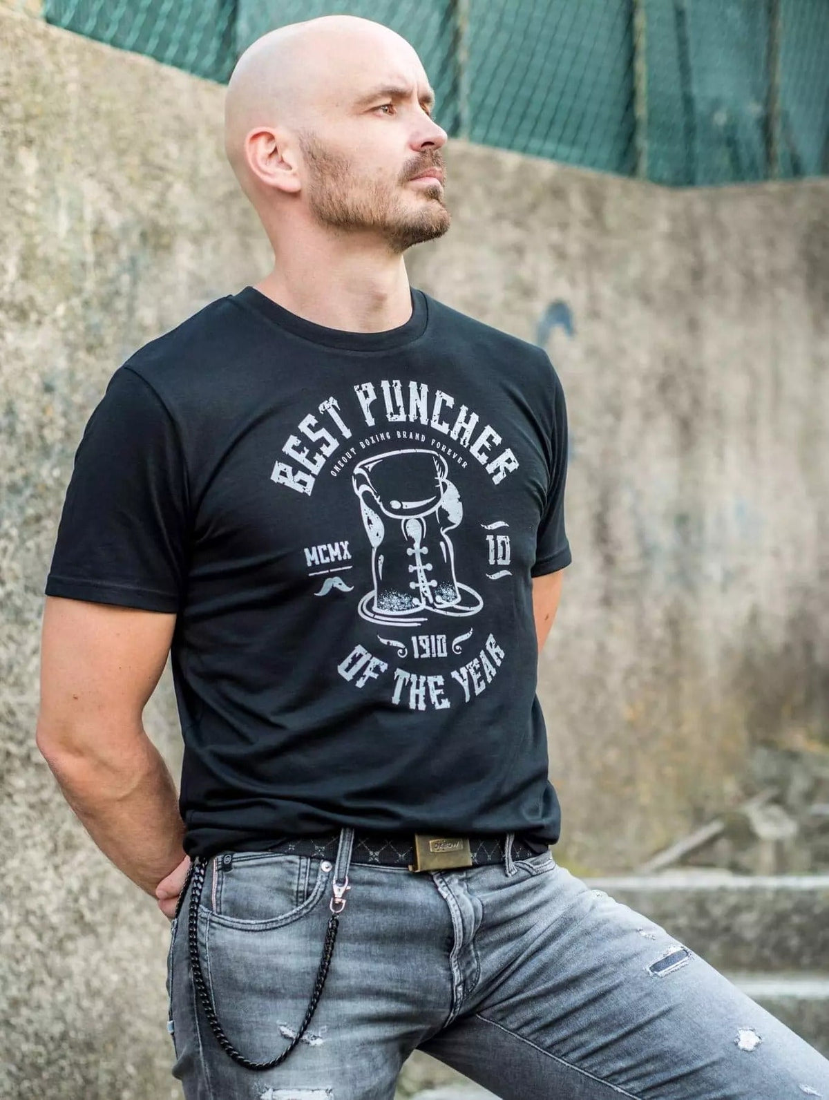 Oneout Best Puncher 1910 Camiseta de Entrenamiento - Negro