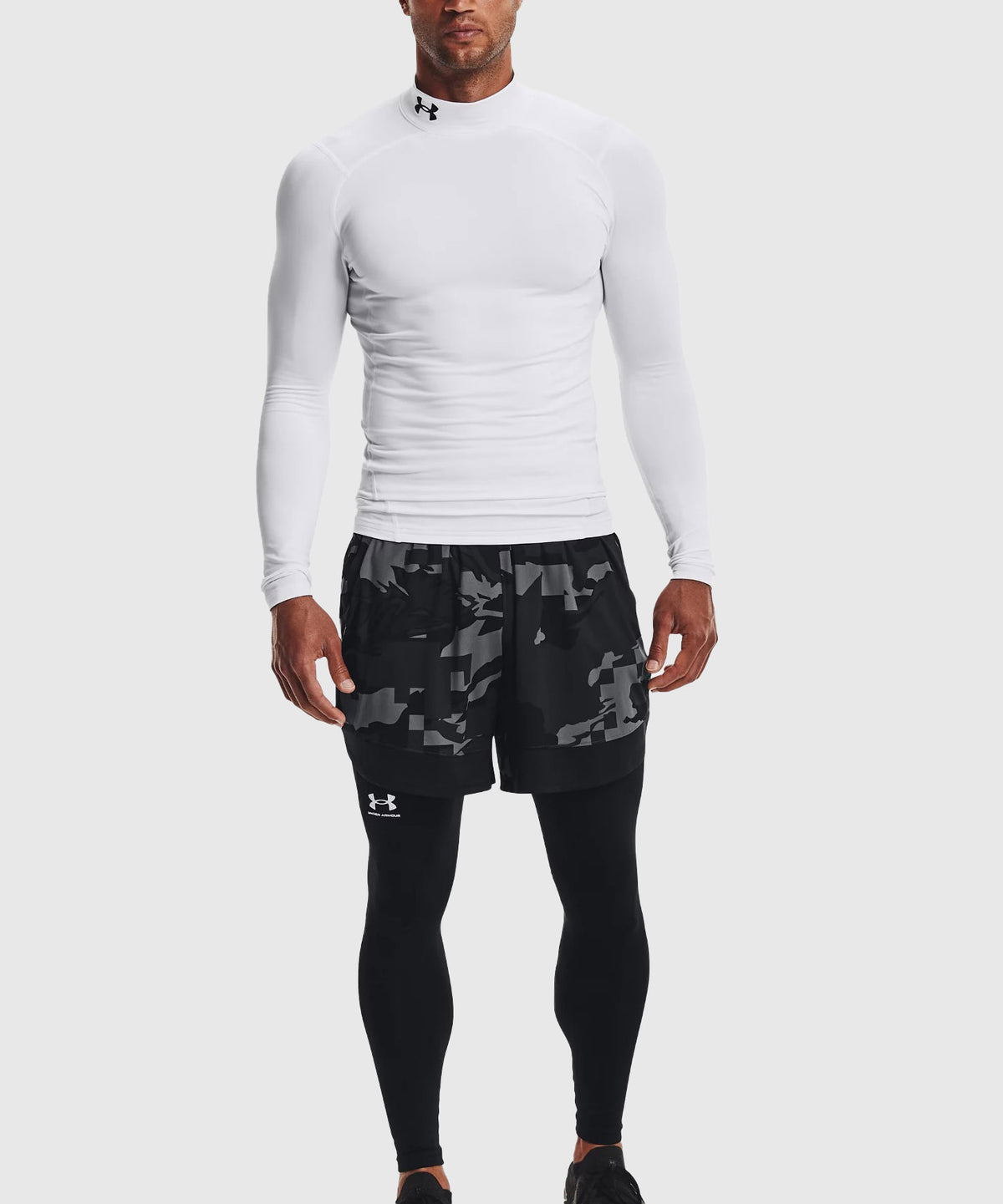 Under Armour Coldgear Rashguard – Weiß